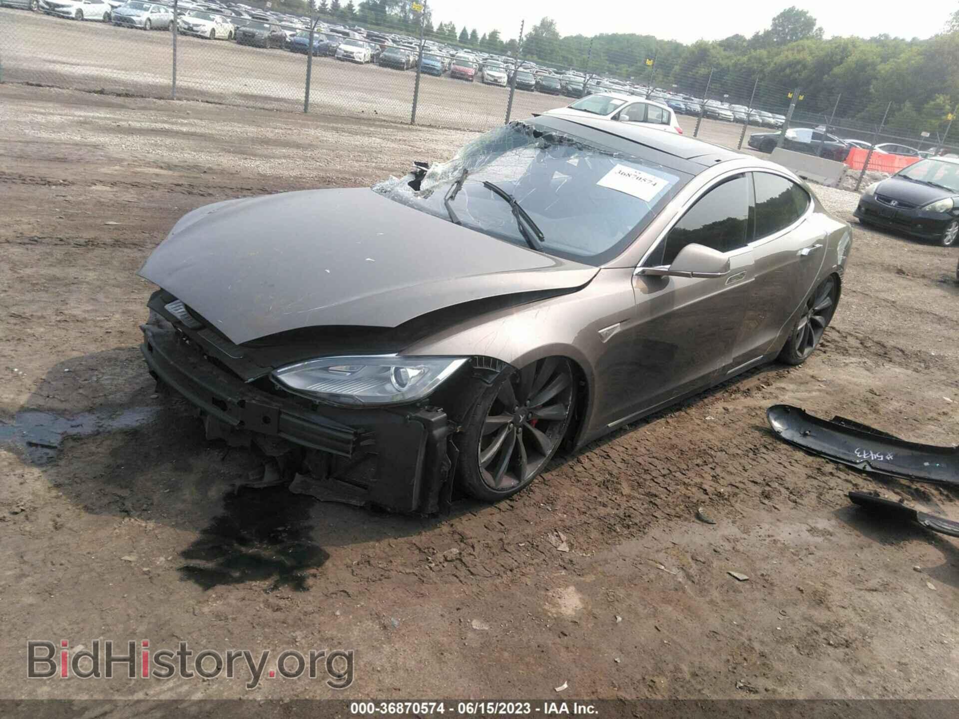 2015 TESLA MODEL S - VIN: 5YJSA1E43FF109635 - Photo 2