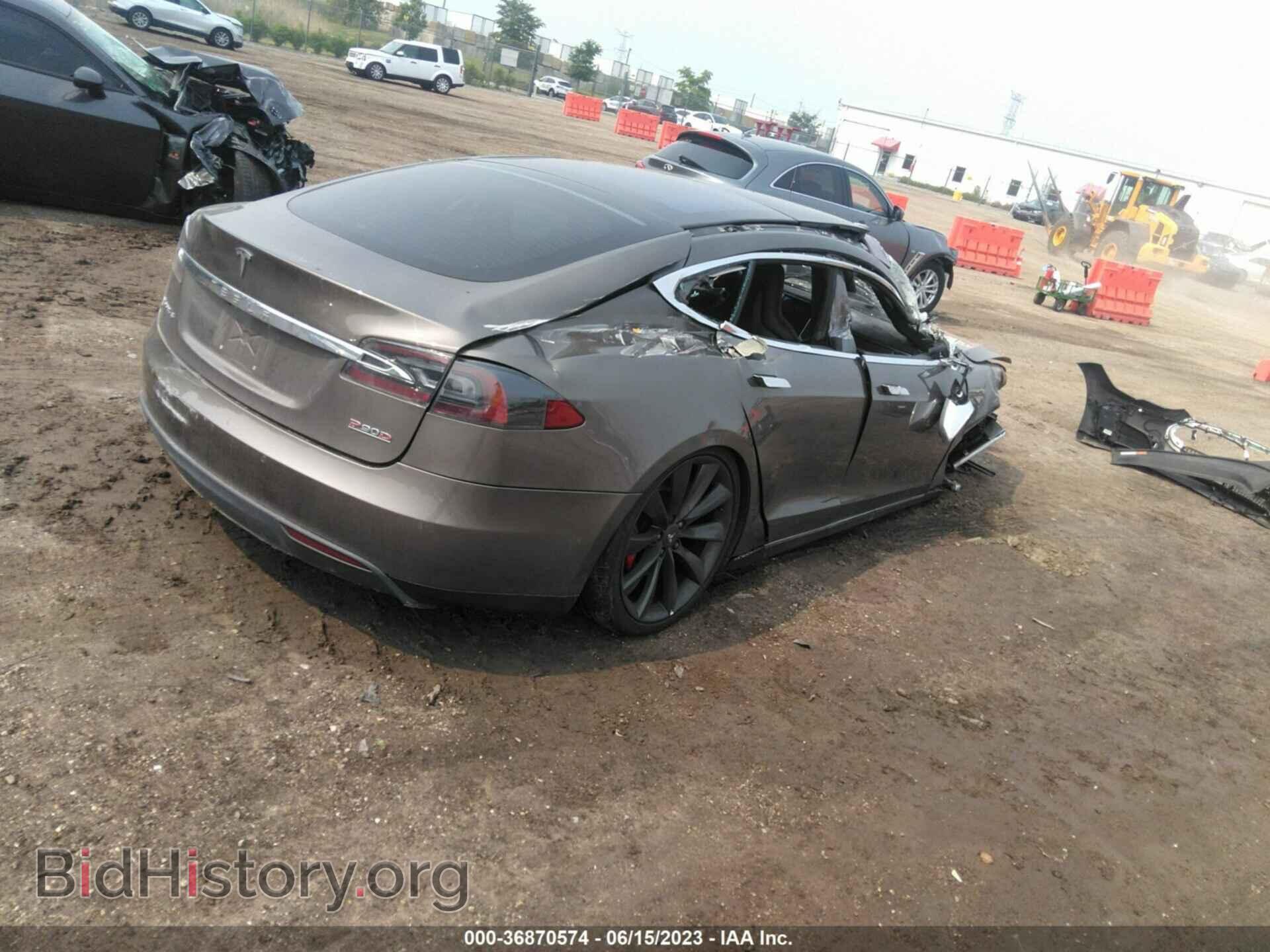 2015 TESLA MODEL S - VIN: 5YJSA1E43FF109635 - Photo 4