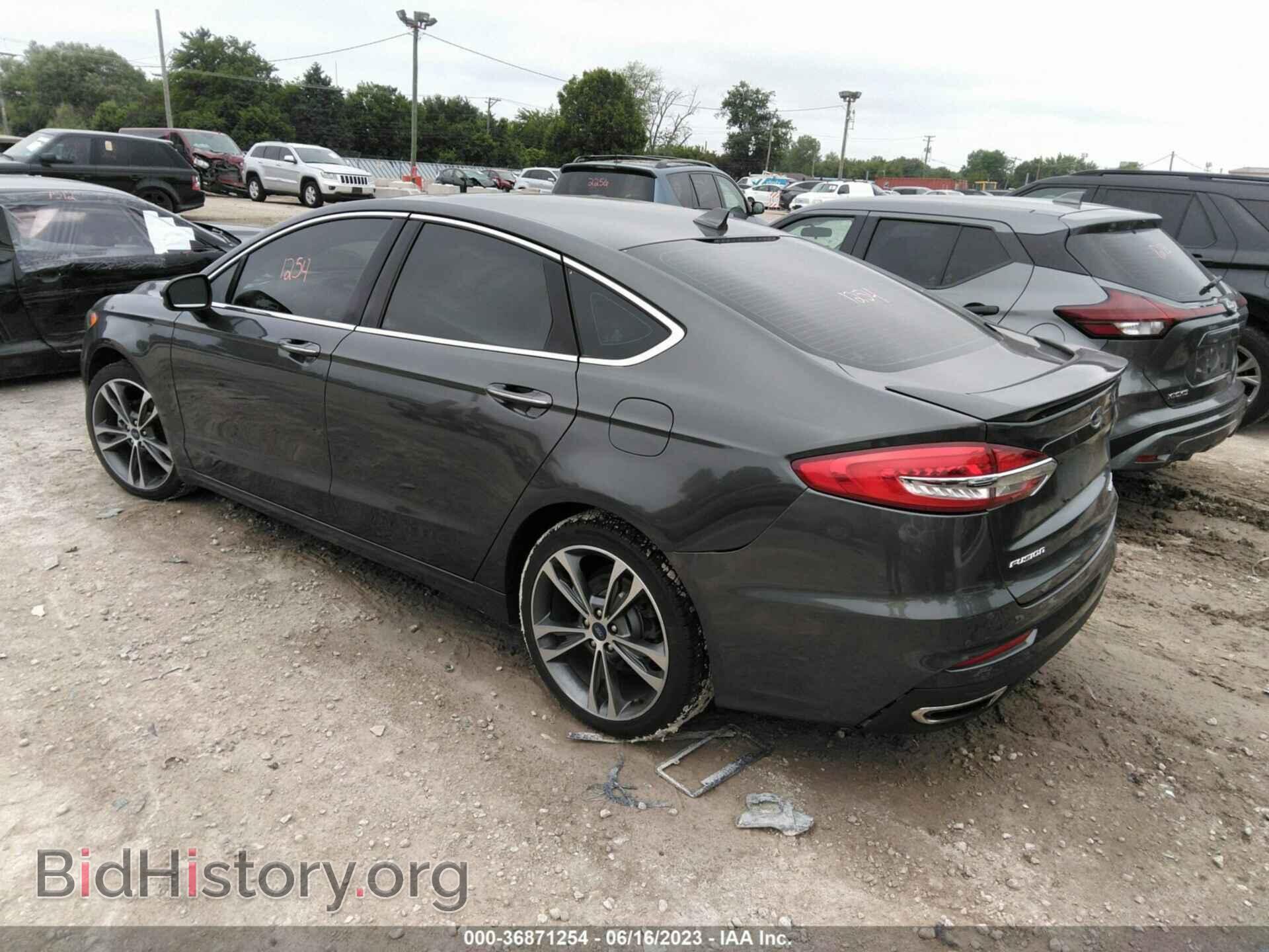 2020 FORD FUSION - VIN: 3FA6P0D94LR131571 - Фото 3