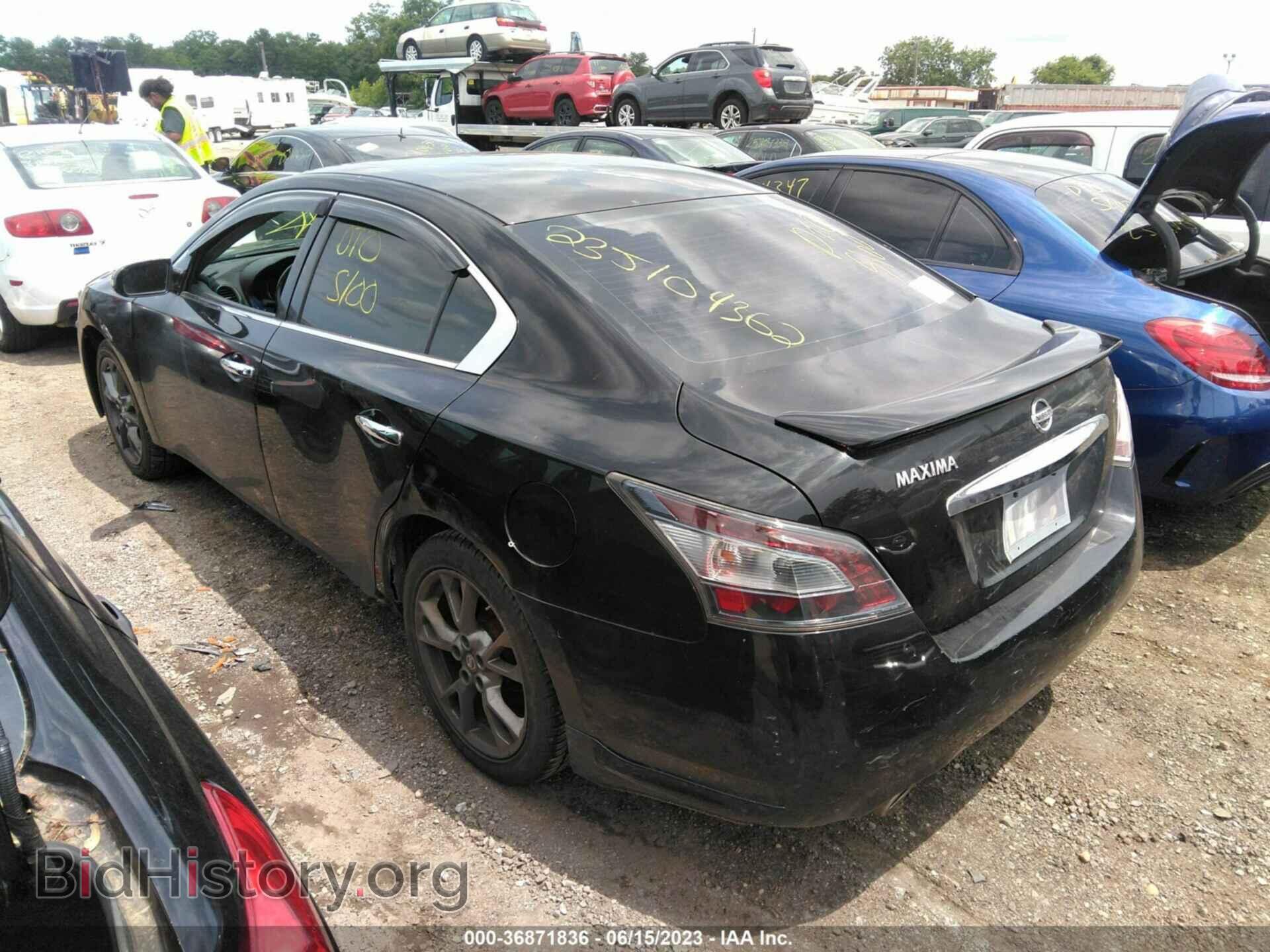 2012 NISSAN MAXIMA - VIN: 1N4AA5AP1CC870083 - Фото 3