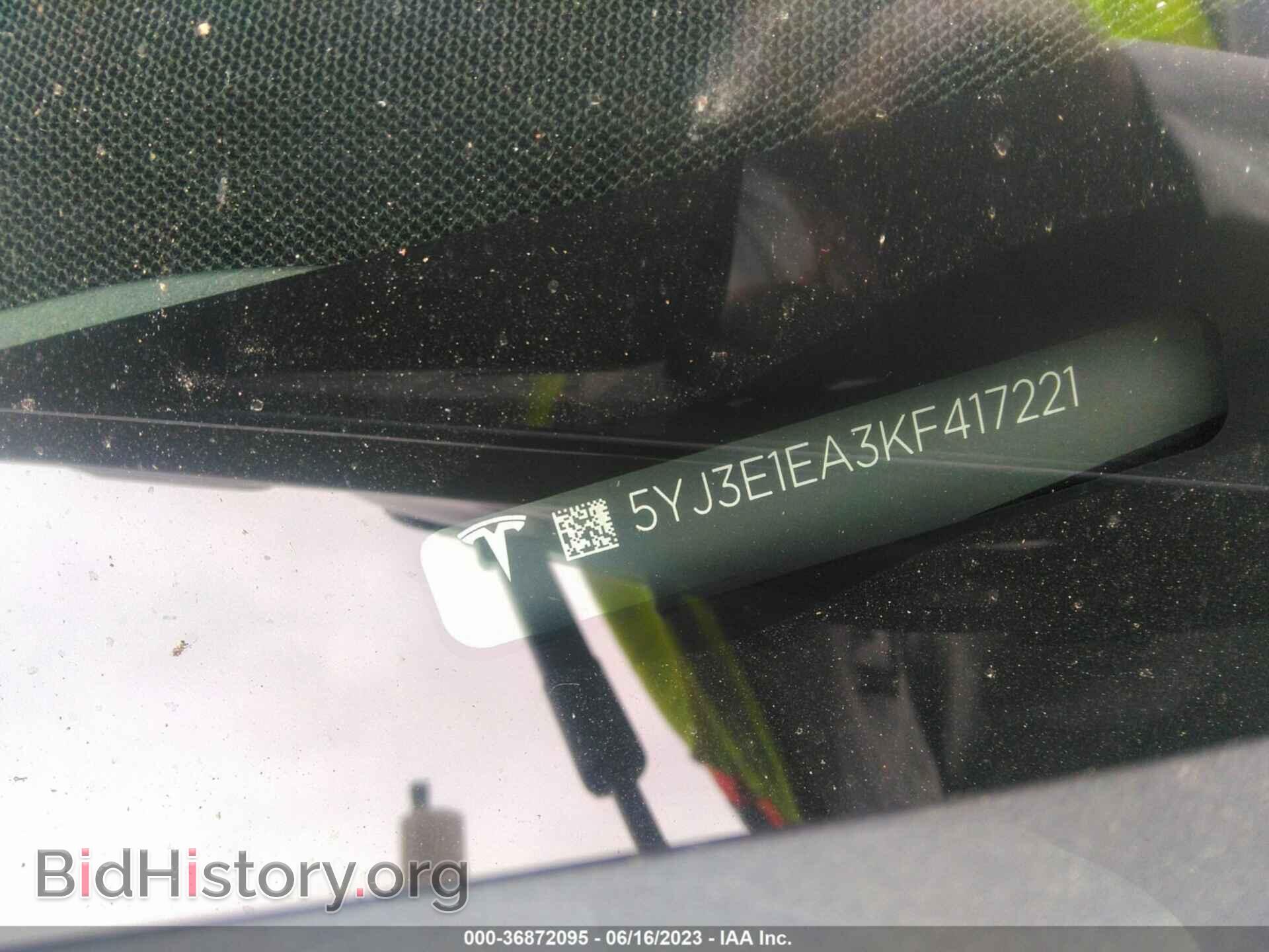 2019 TESLA MODEL 3 - VIN: 5YJ3E1EA3KF417221 - Photo 9