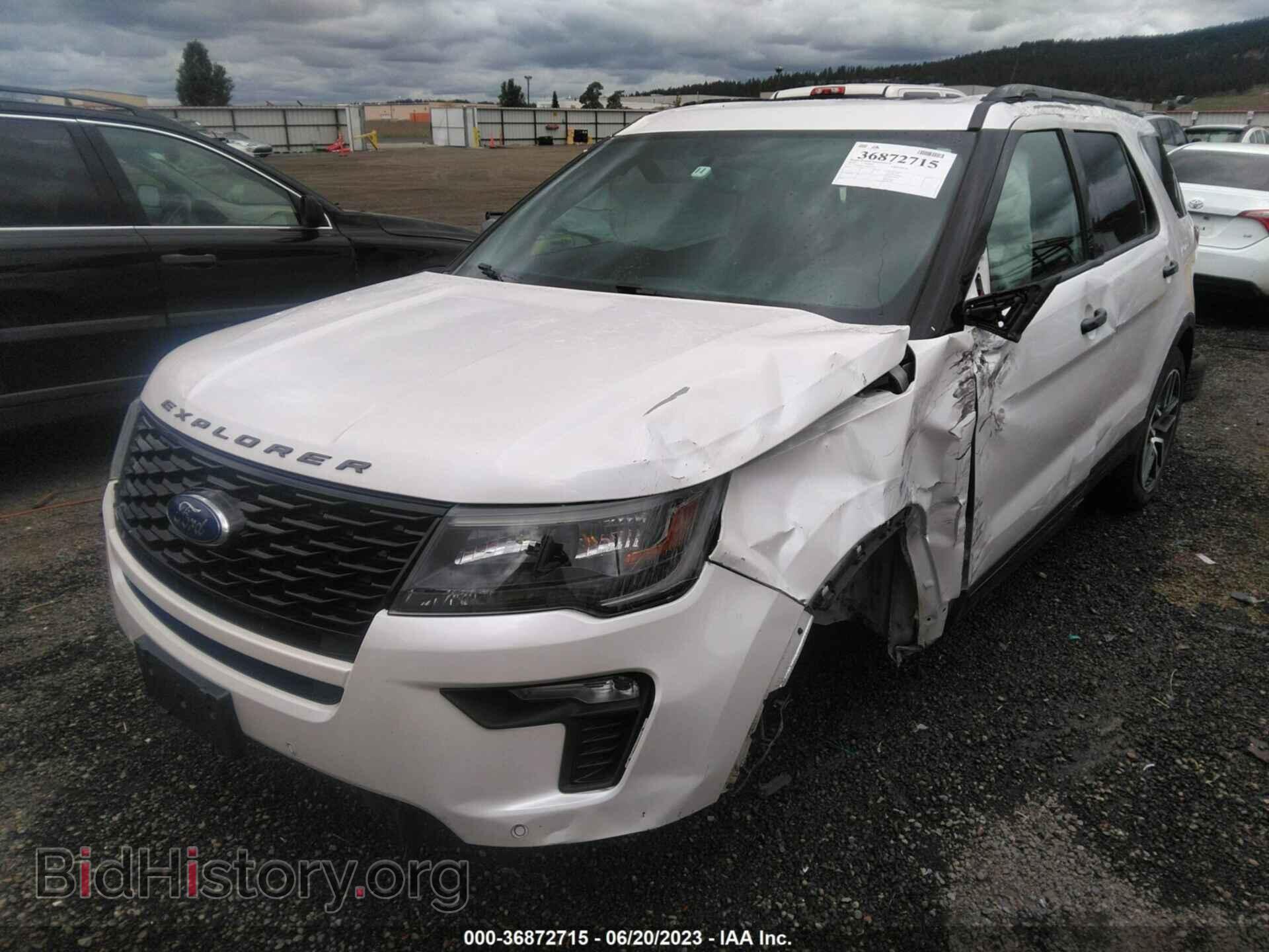 2018 FORD EXPLORER - VIN: 1FM5K8GT5JGB90767 - Фото 2