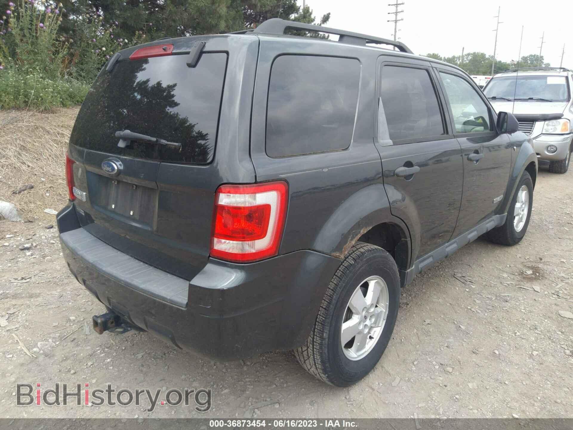 2008 FORD ESCAPE - VIN: 1FMCU03188KB66932 - Фото 4