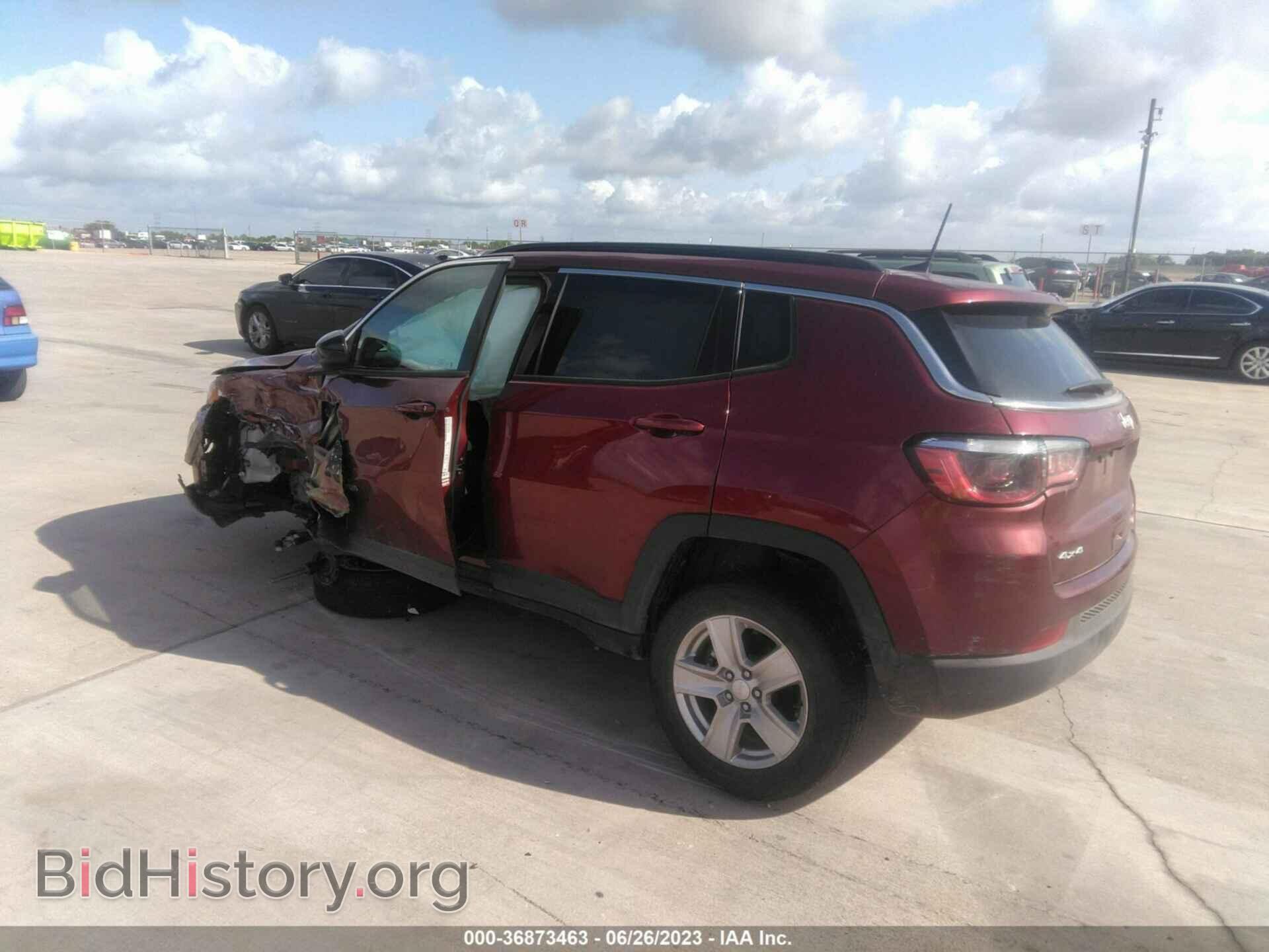 2022 JEEP COMPASS - VIN: 3C4NJDBB2NT208349 - Фото 3
