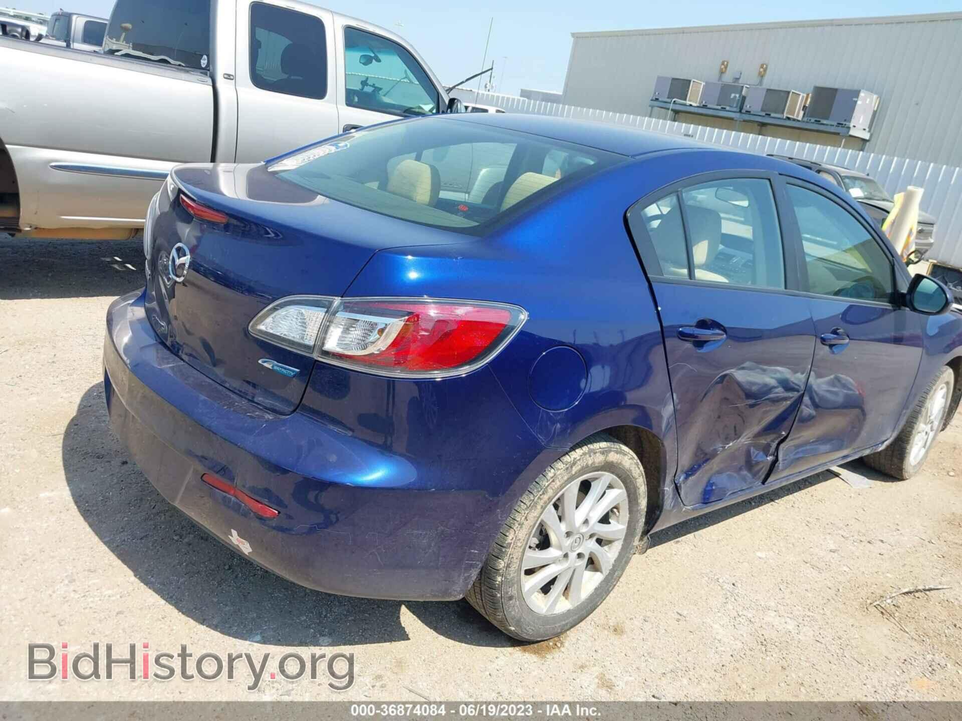 2012 MAZDA MAZDA3 - VIN: JM1BL1V77C1618457 - Фото 4