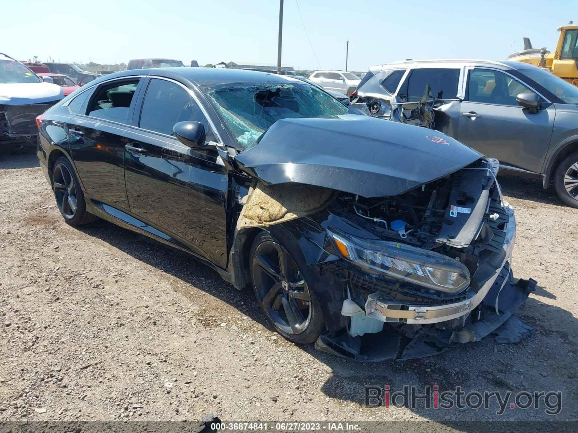 Photo 1HGCV1F35KA057041 - HONDA ACCORD SEDAN 2019