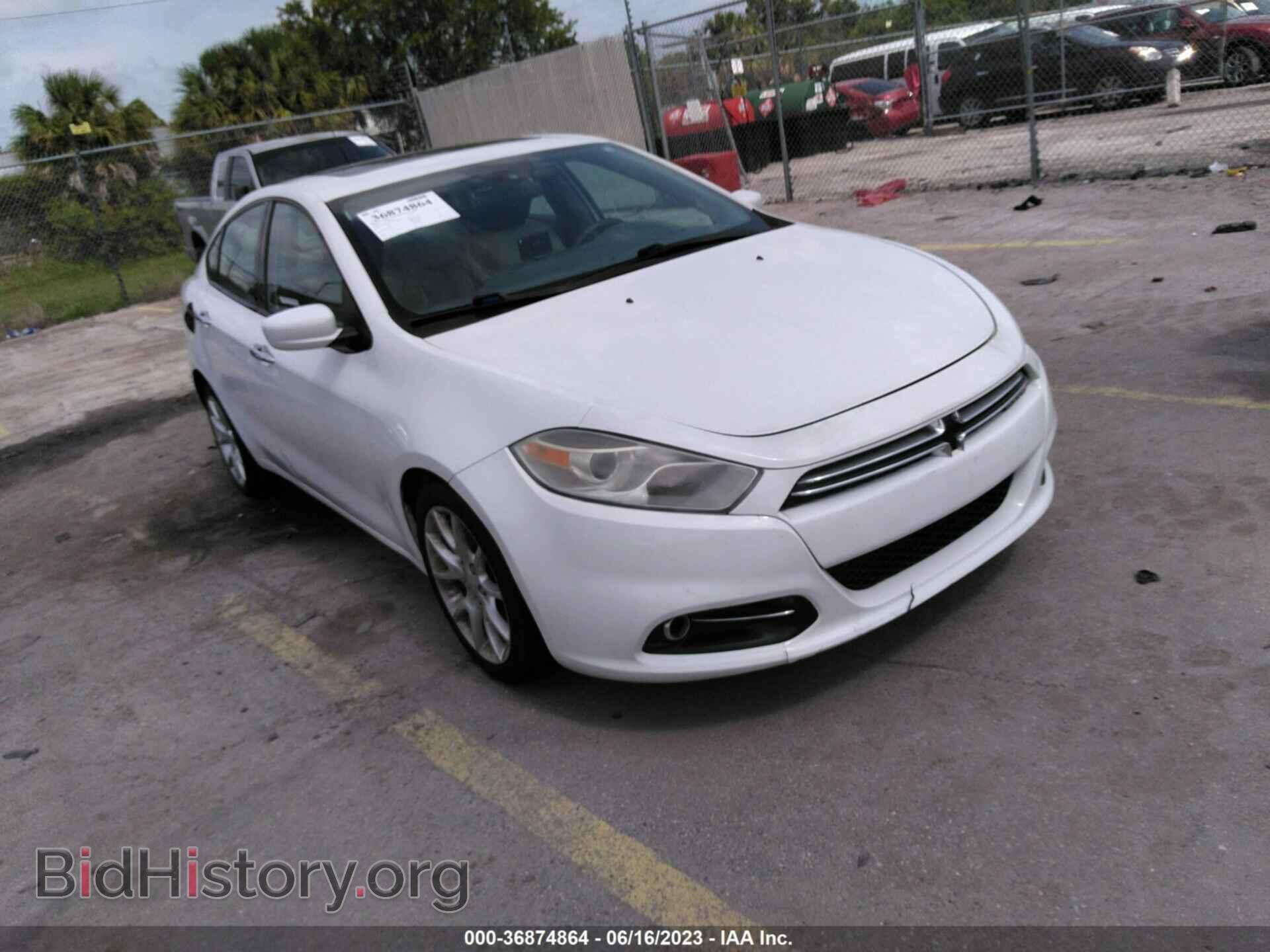 Photo 1C3CDFCA4DD106852 - DODGE DART 2013