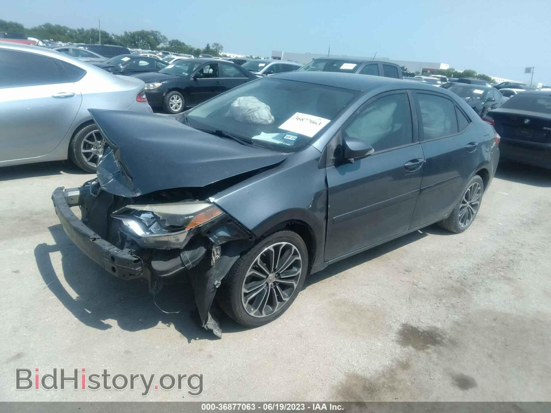 2014 TOYOTA COROLLA - VIN: 5YFBURHE6EP045619 - Photo 2