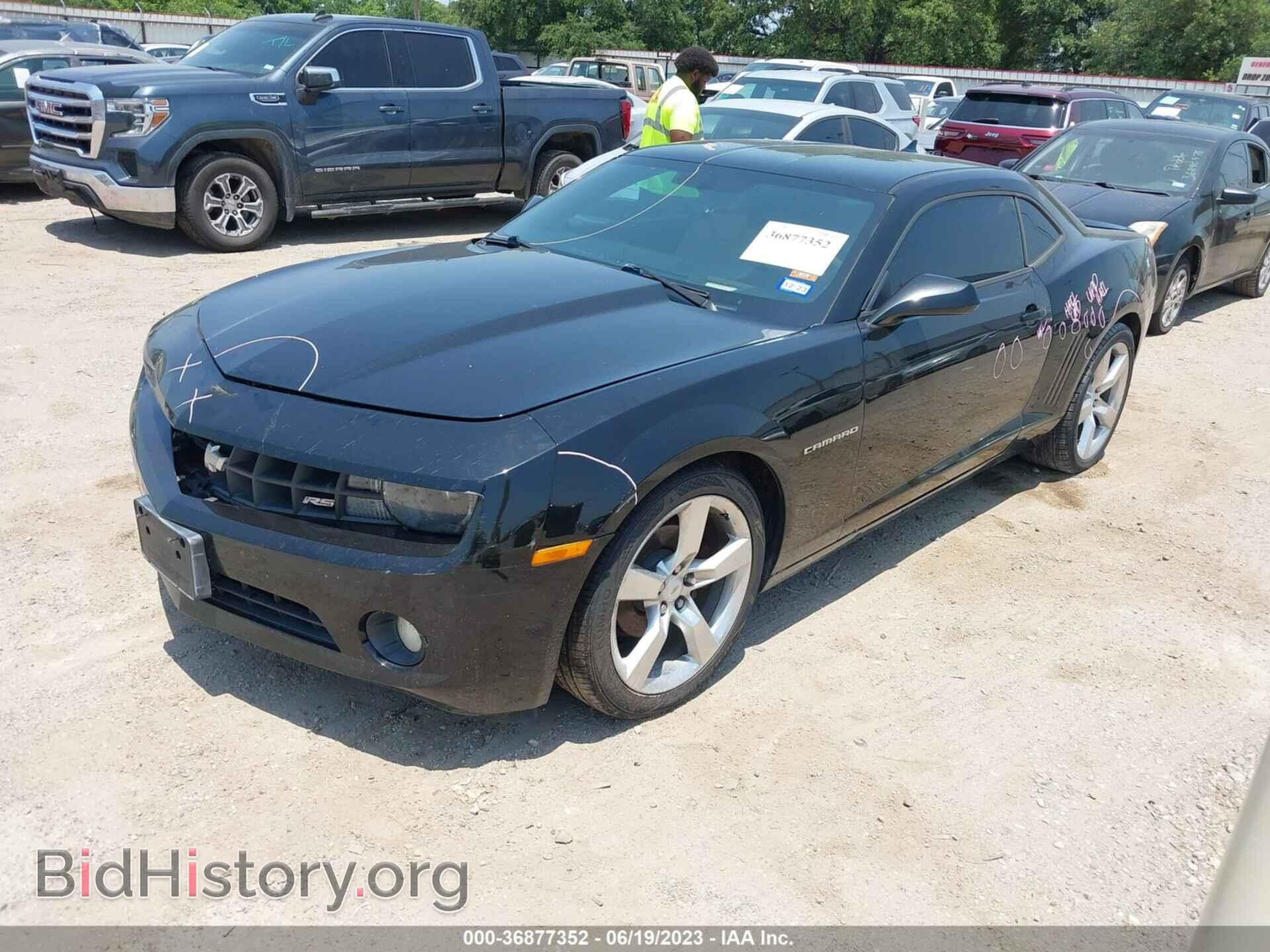 2012 CHEVROLET CAMARO - VIN: 2G1FC1E34C9191807 - Фото 2