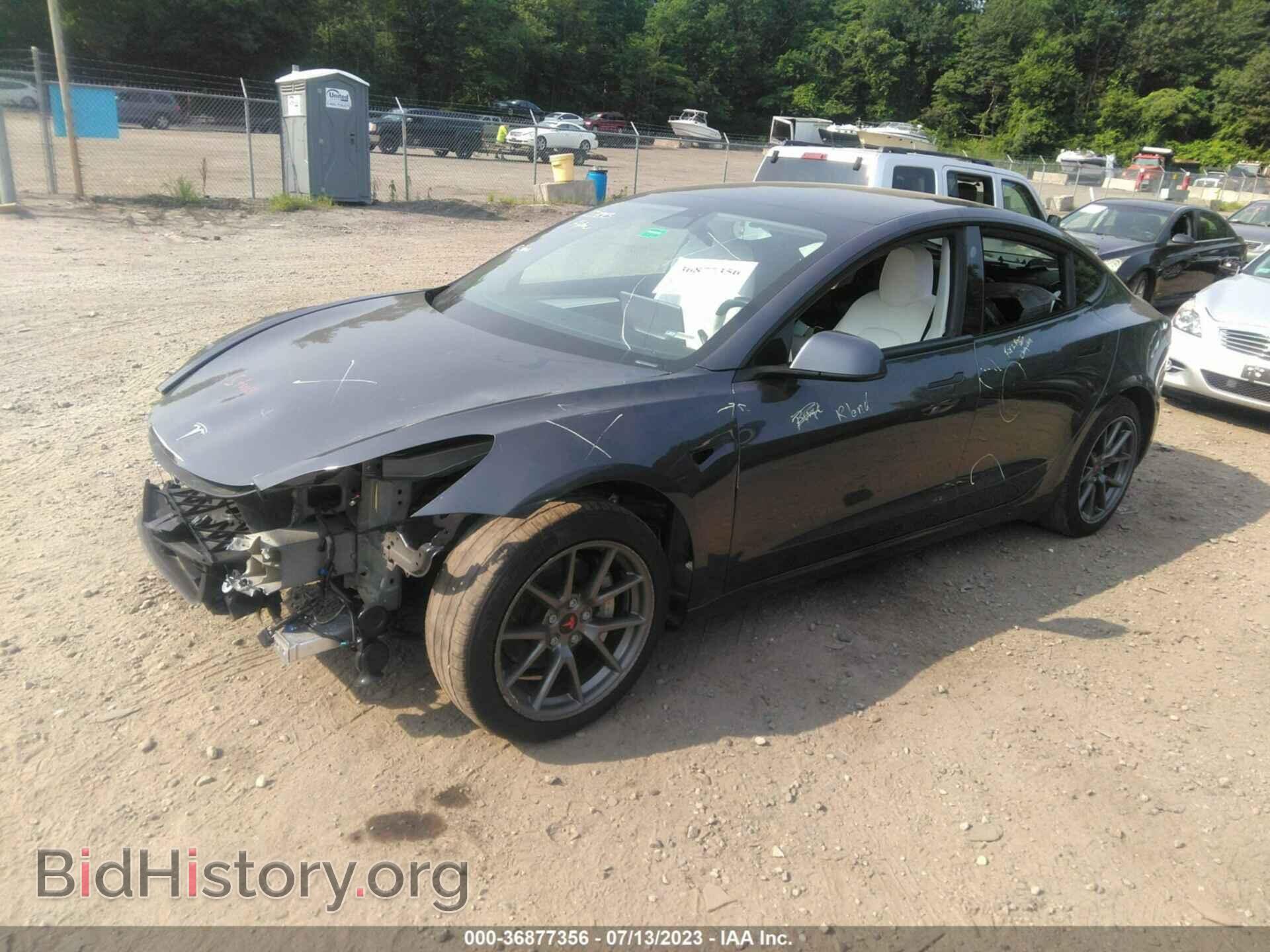 2021 TESLA MODEL 3 - VIN: 5YJ3E1EB2MF992843 - Photo 2