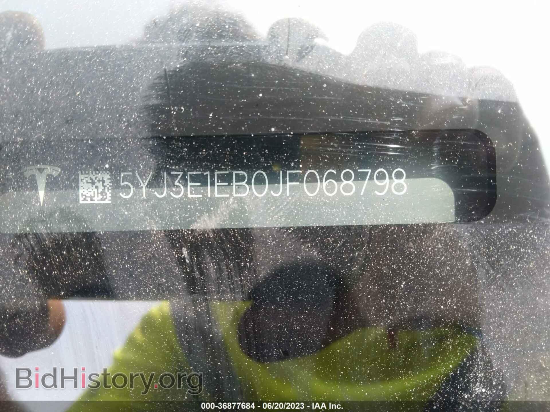 2018 TESLA MODEL 3 - VIN: 5YJ3E1EB0JF068798 - Фото 9