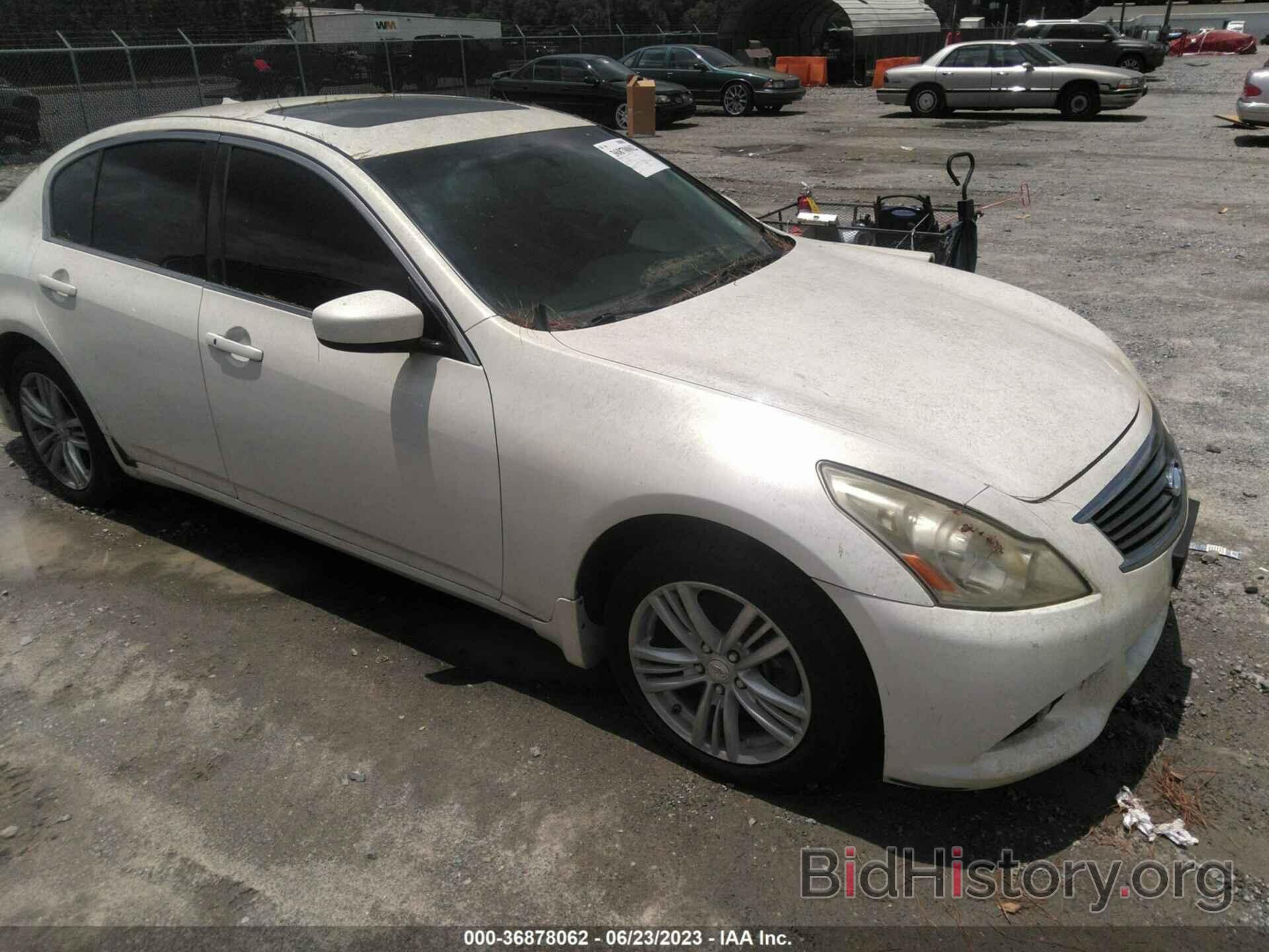 Photo JN1DV6AR0BM451902 - INFINITI G25 SEDAN 2011