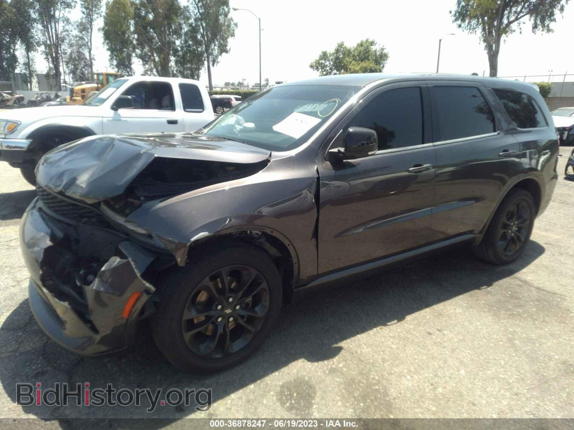 2021 DODGE DURANGO - VIN: 1C4RDHDG8MC608631 - Фото 2