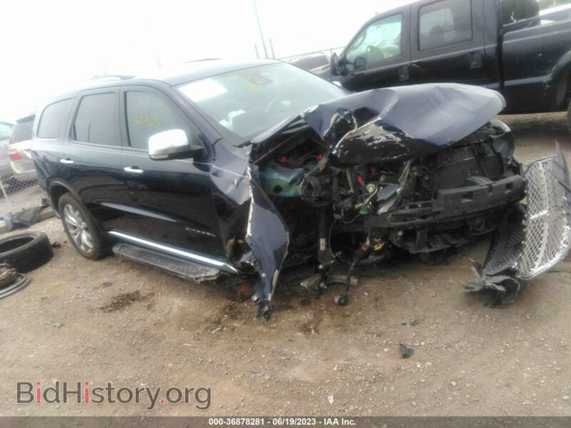 2016 Dodge DURANGO Citadel Anodized Platinum (VIN 1C4RDJEG6GC403612) — photo 1 of 16, IAAI, damage: right front