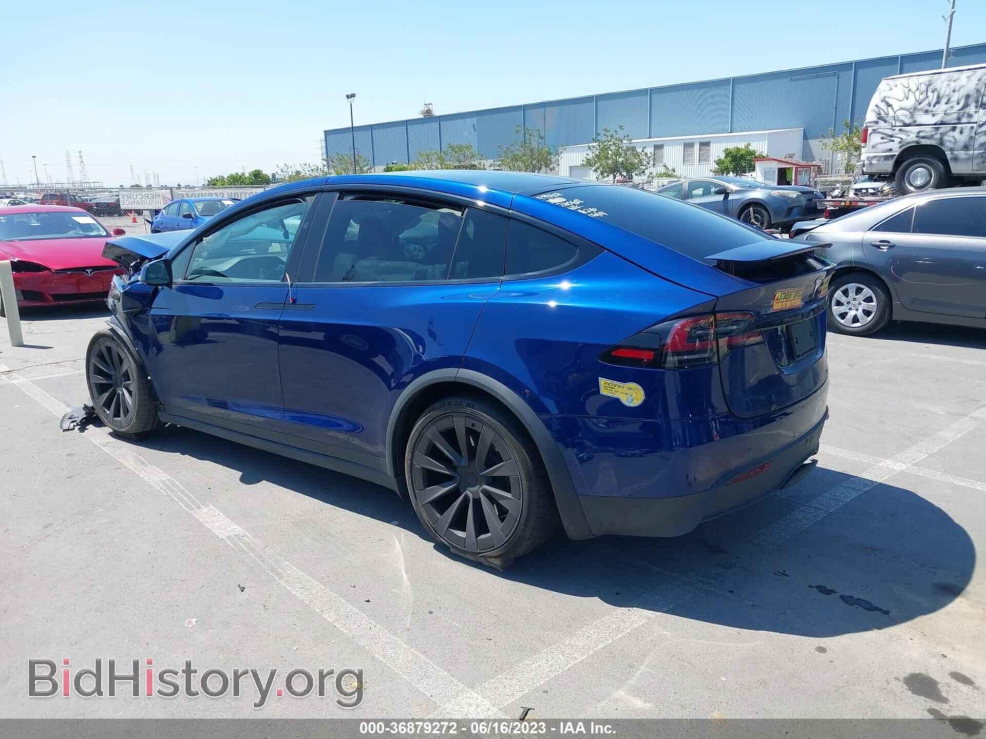 2022 TESLA MODEL X - VIN: 7SAXCBE65NF349830 - Фото 3
