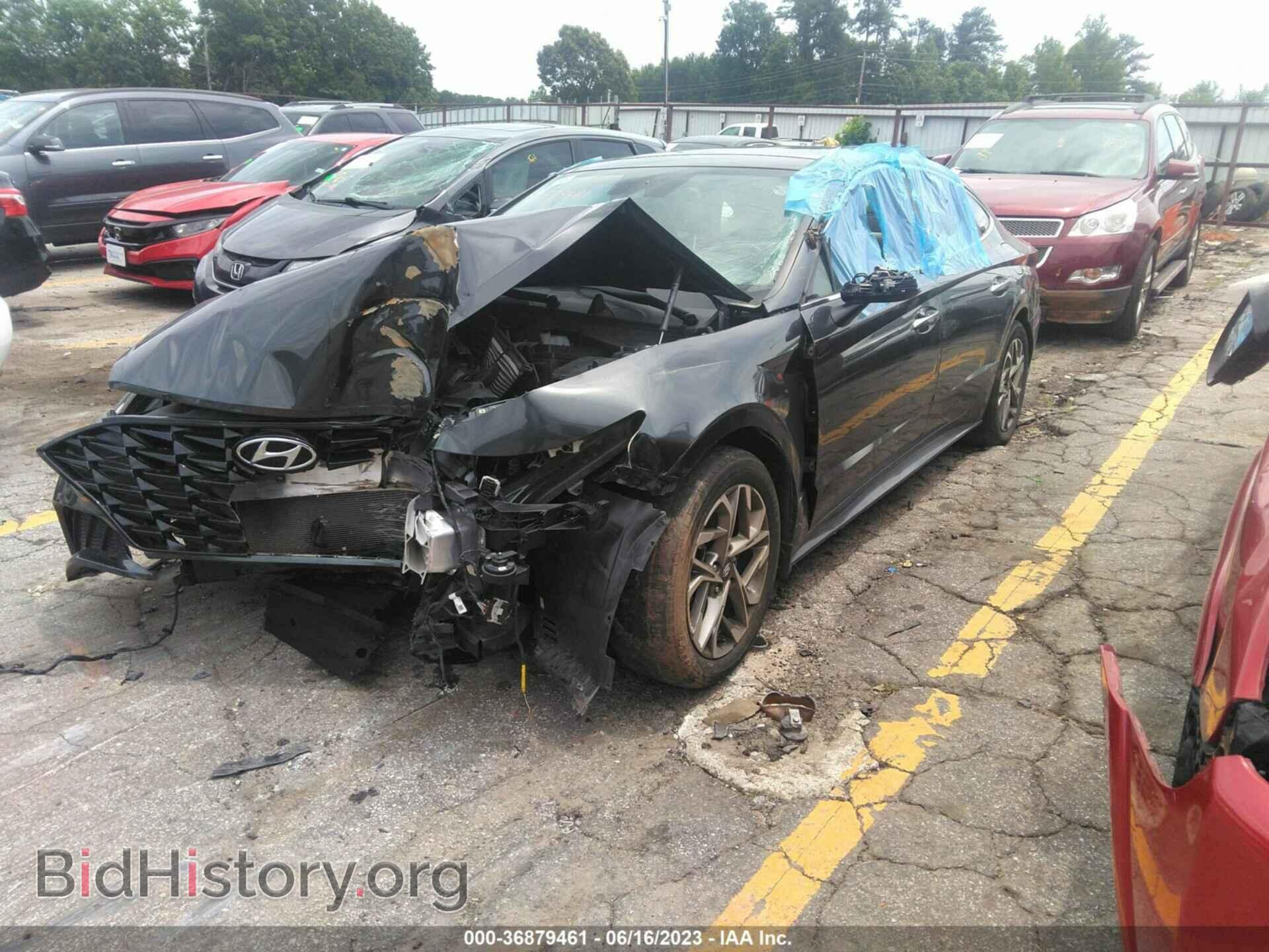 2021 HYUNDAI SONATA - VIN: KMHL14JA9MA143758 - Фото 2
