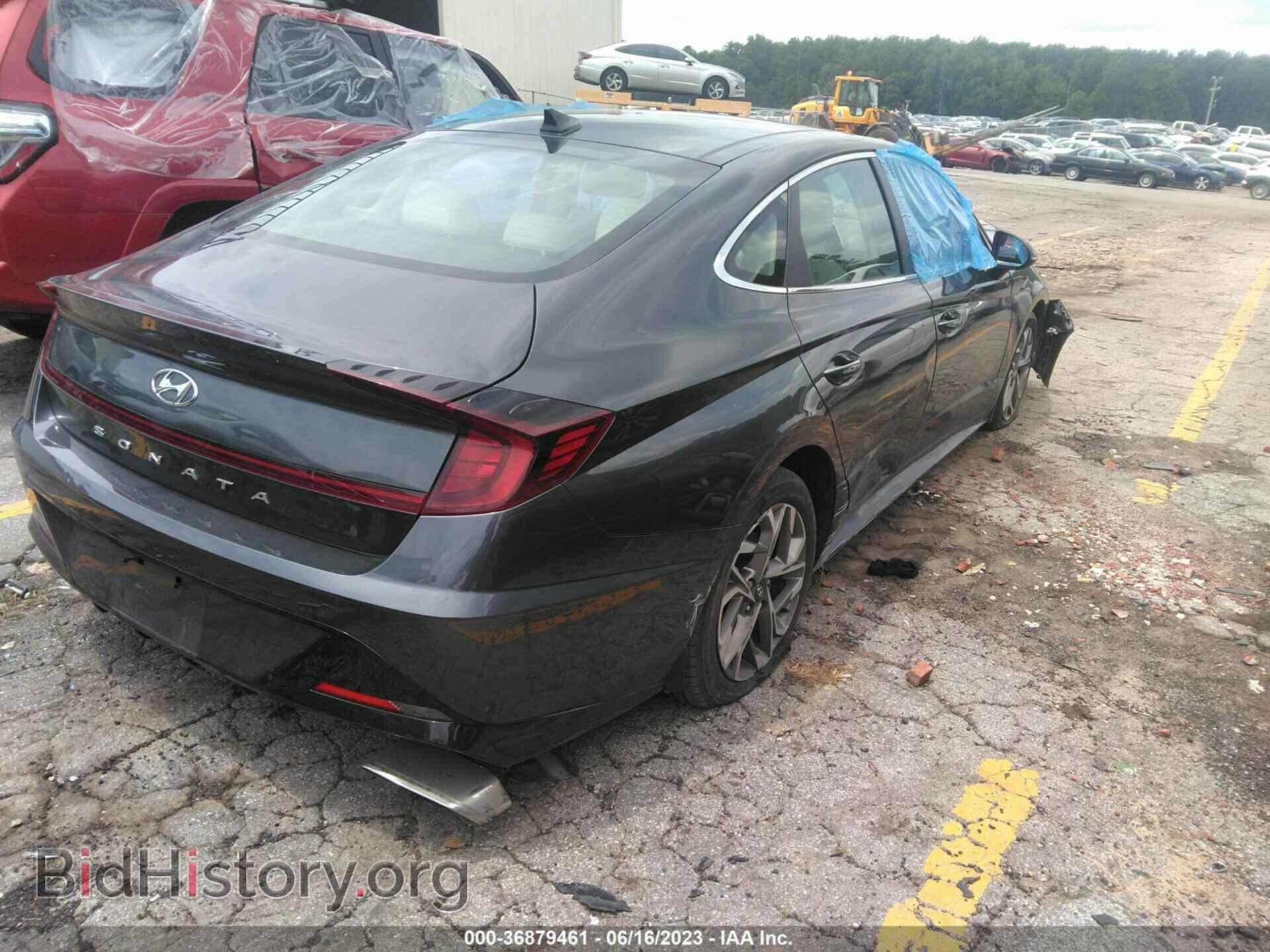 2021 HYUNDAI SONATA - VIN: KMHL14JA9MA143758 - Фото 4