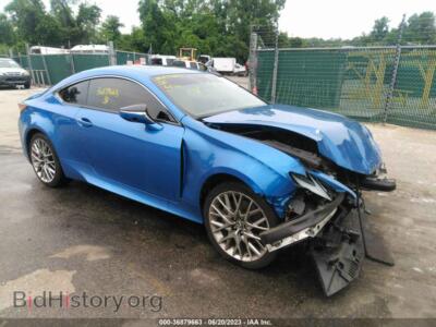 2019 Lexus RC RC 300, синий — VIN JTHS85BC3K5004957, IAAI