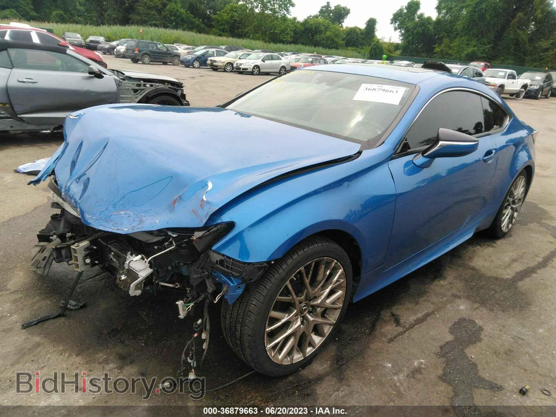2019 LEXUS RC - VIN: JTHS85BC3K5004957 - Фото 2