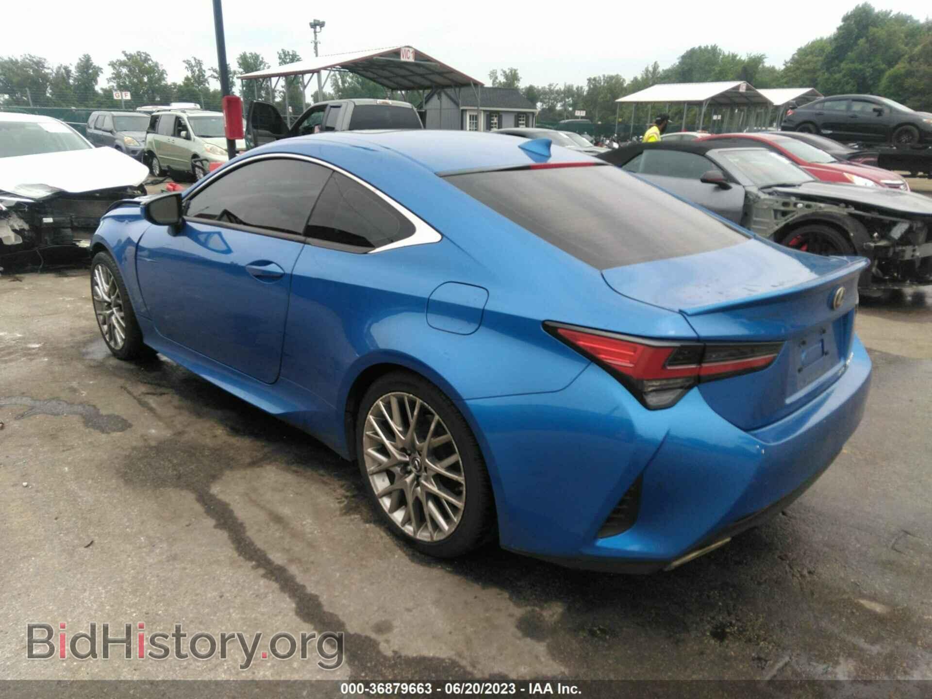 2019 LEXUS RC - VIN: JTHS85BC3K5004957 - Фото 3