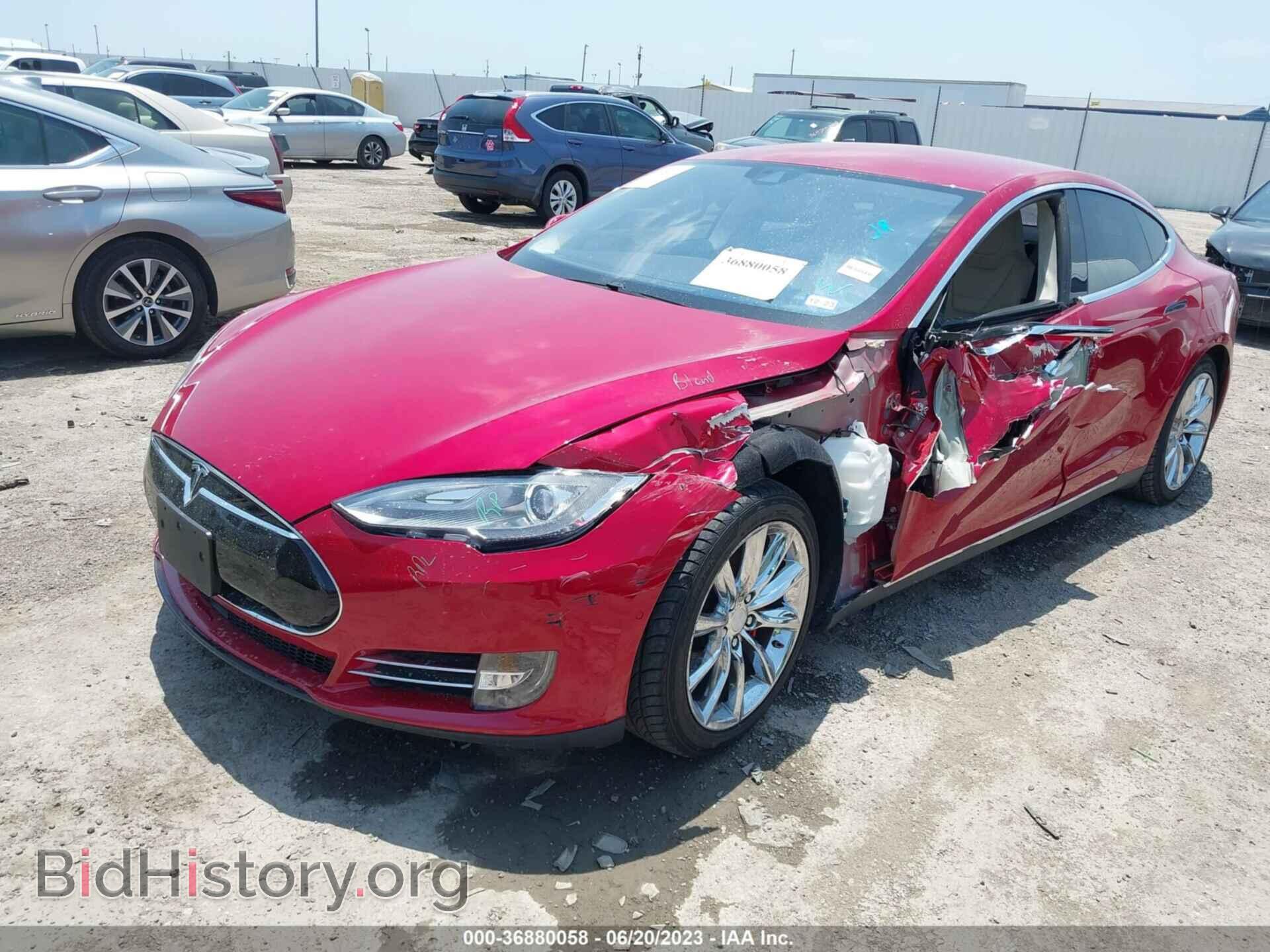 2015 TESLA MODEL S - VIN: 5YJSA1E13FF104828 - Photo 2