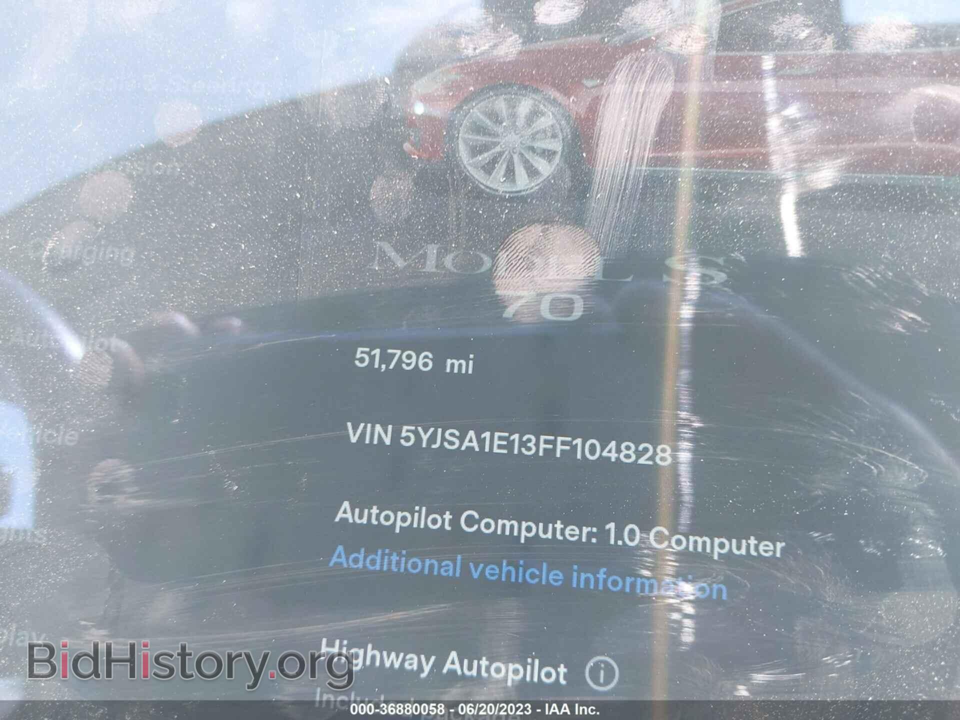 2015 TESLA MODEL S - VIN: 5YJSA1E13FF104828 - Photo 7
