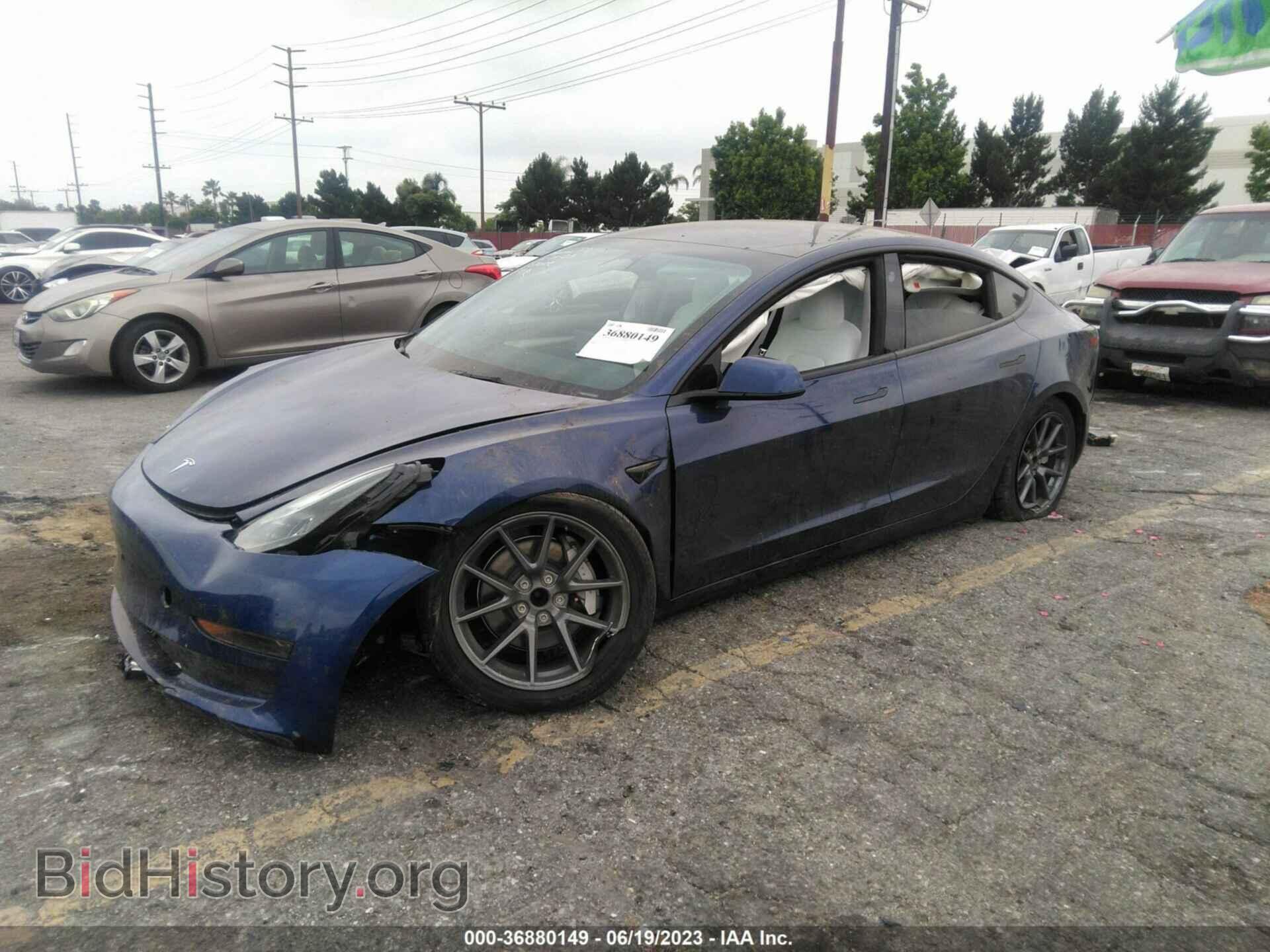 2023 TESLA MODEL 3 - VIN: 5YJ3E1EA6PF462807 - Фото 2
