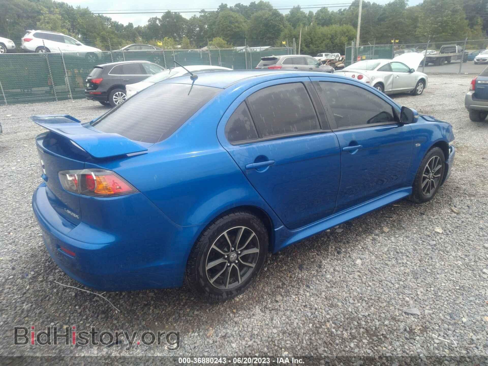 2017 MITSUBISHI LANCER - VIN: JA32V2FW1HU006877 - Фото 4