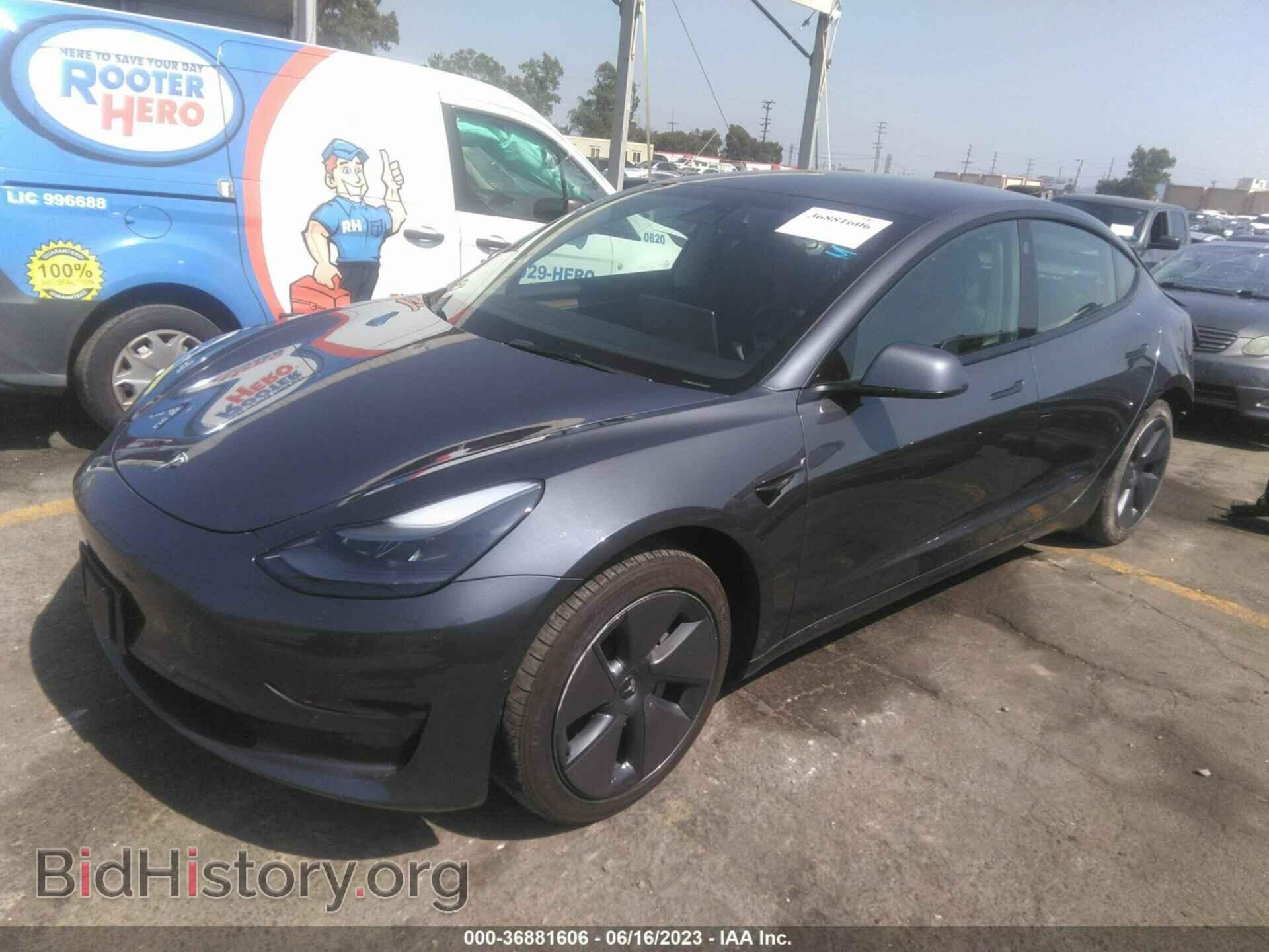 2022 TESLA MODEL 3 - VIN: 5YJ3E1EB3NF200507 - Фото 2