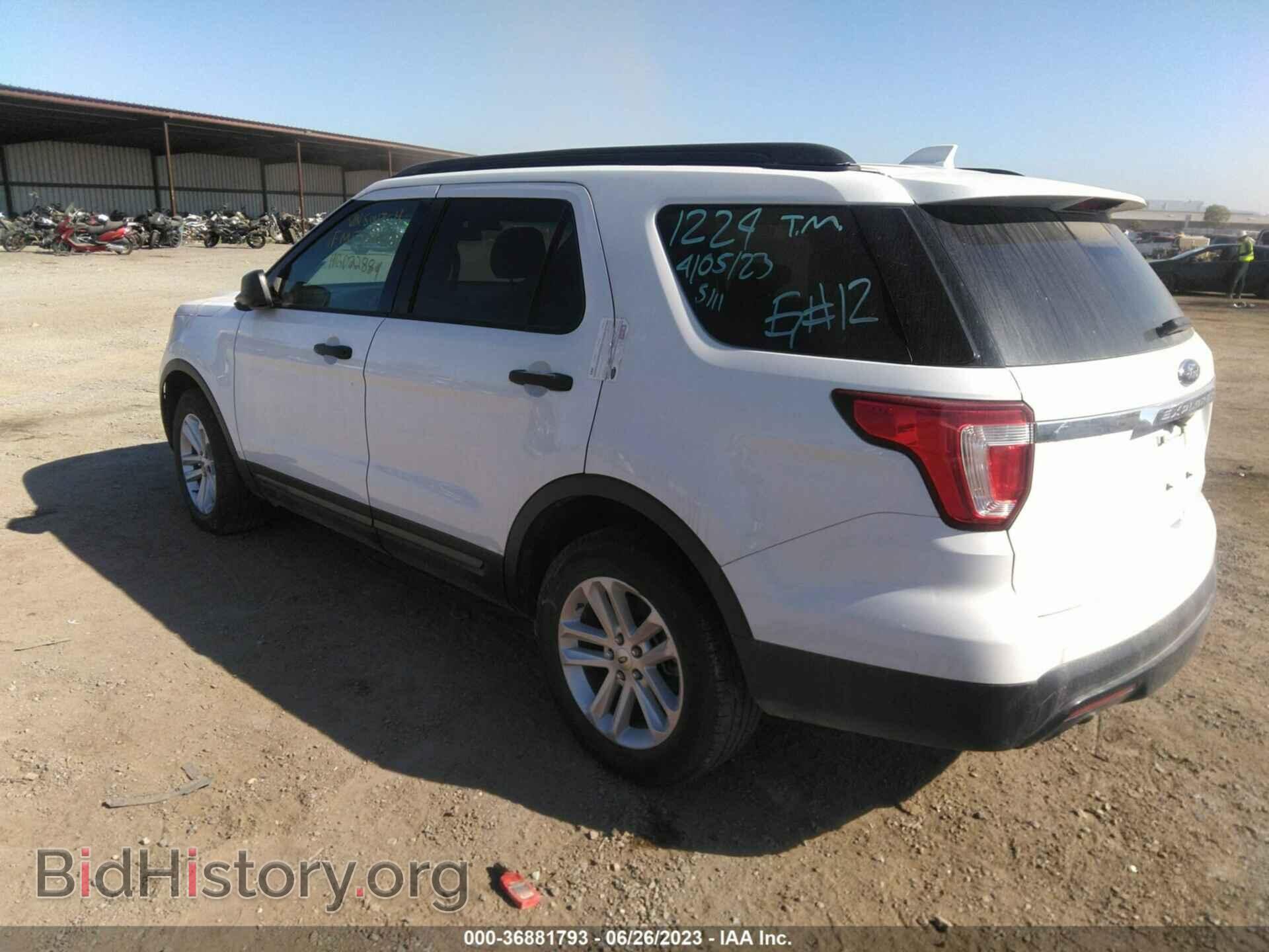 2017 FORD EXPLORER - VIN: 1FM5K7B83HGD22884 - Фото 3