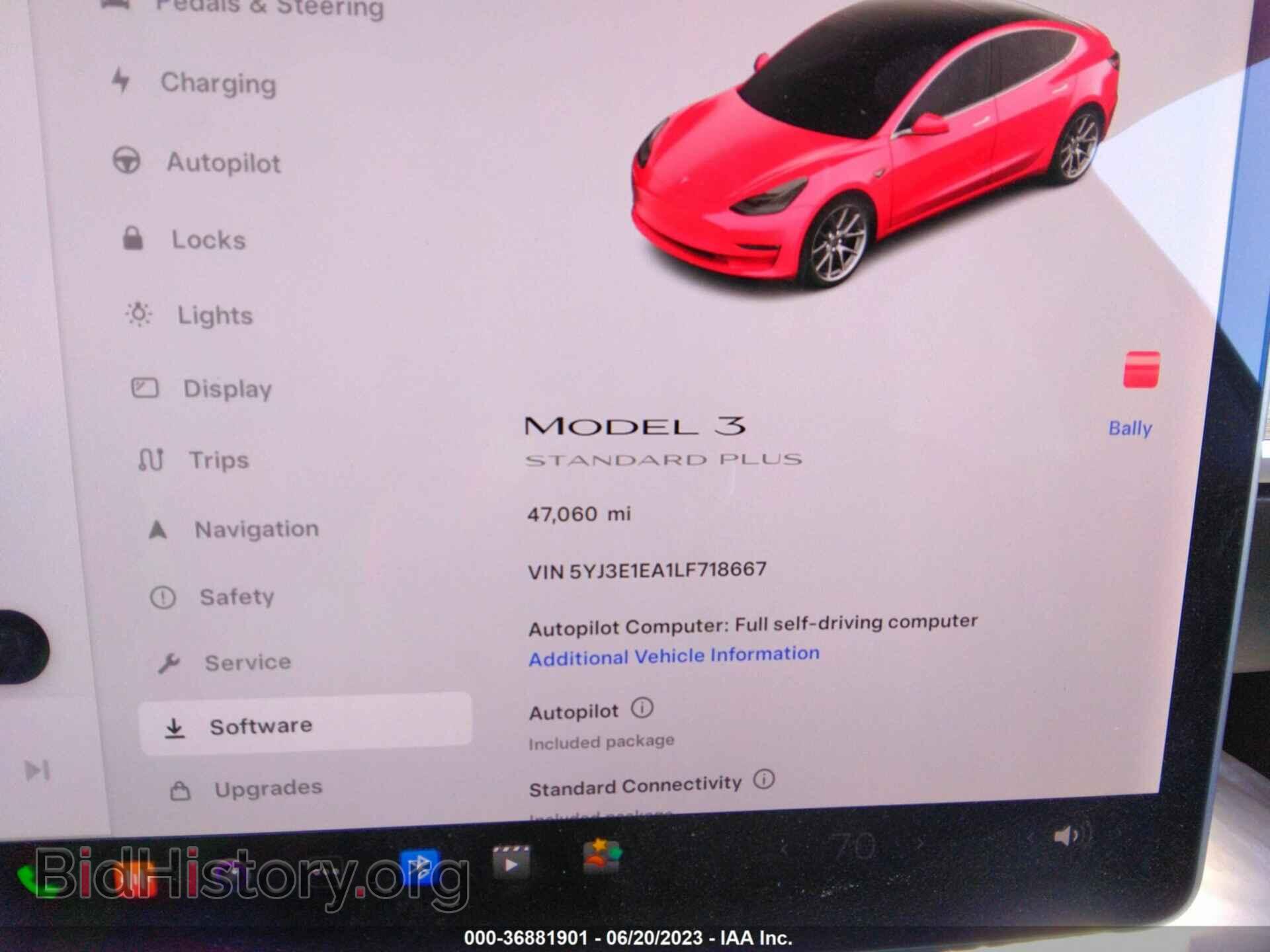 2020 TESLA MODEL 3 - VIN: 5YJ3E1EA1LF718667 - Photo 7