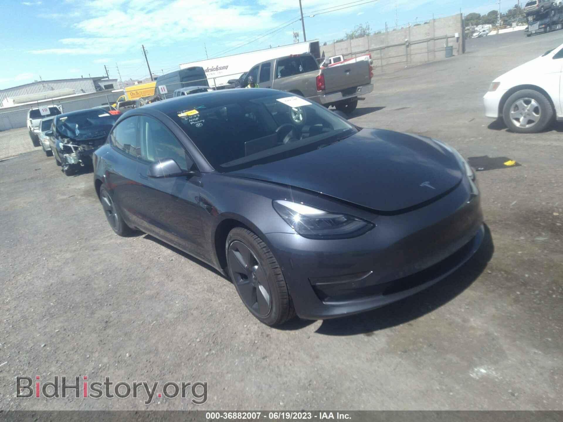Photo 5YJ3E1EA3NF192769 - TESLA MODEL 3 2022