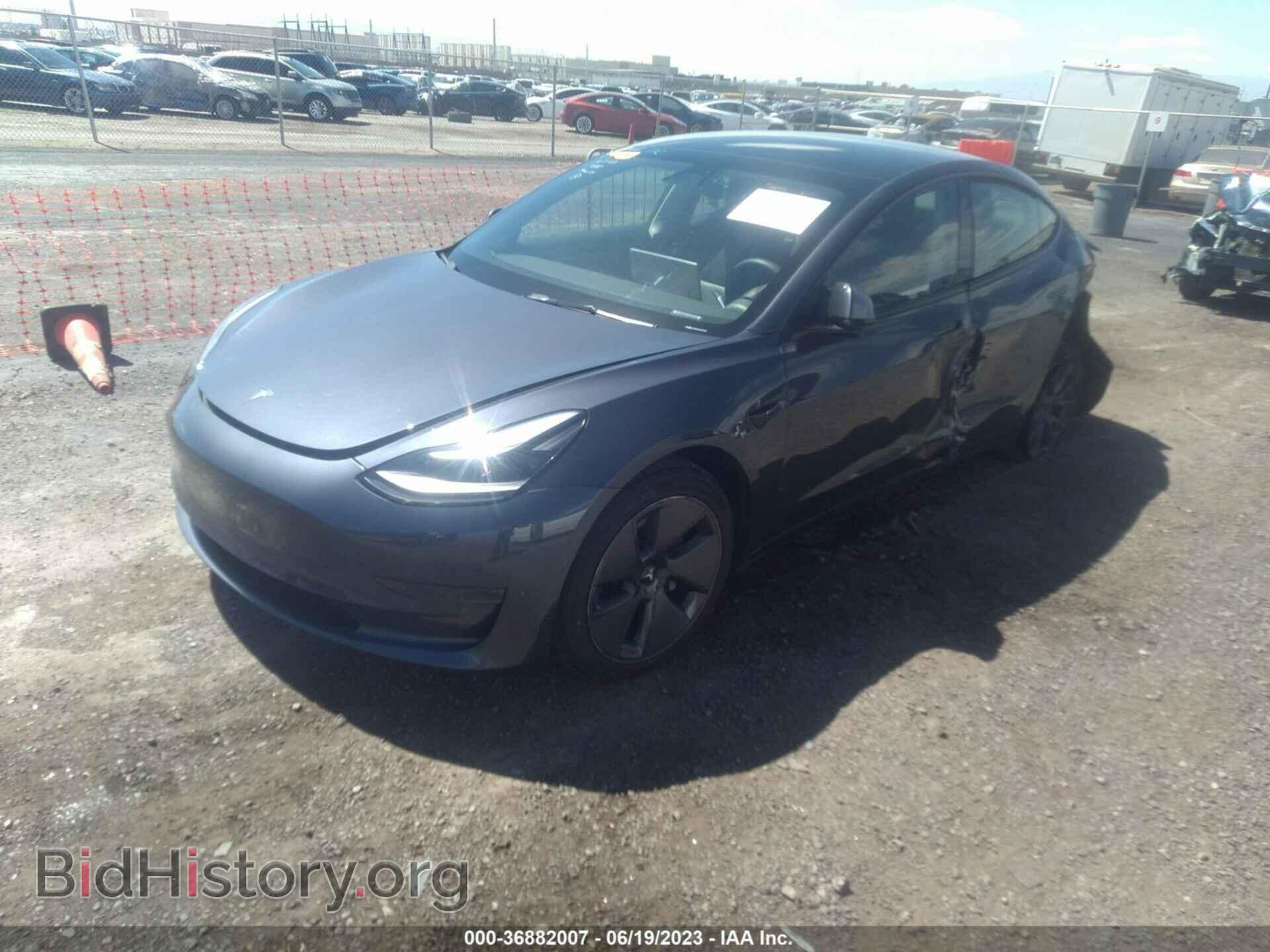2022 TESLA MODEL 3 - VIN: 5YJ3E1EA3NF192769 - Фото 2