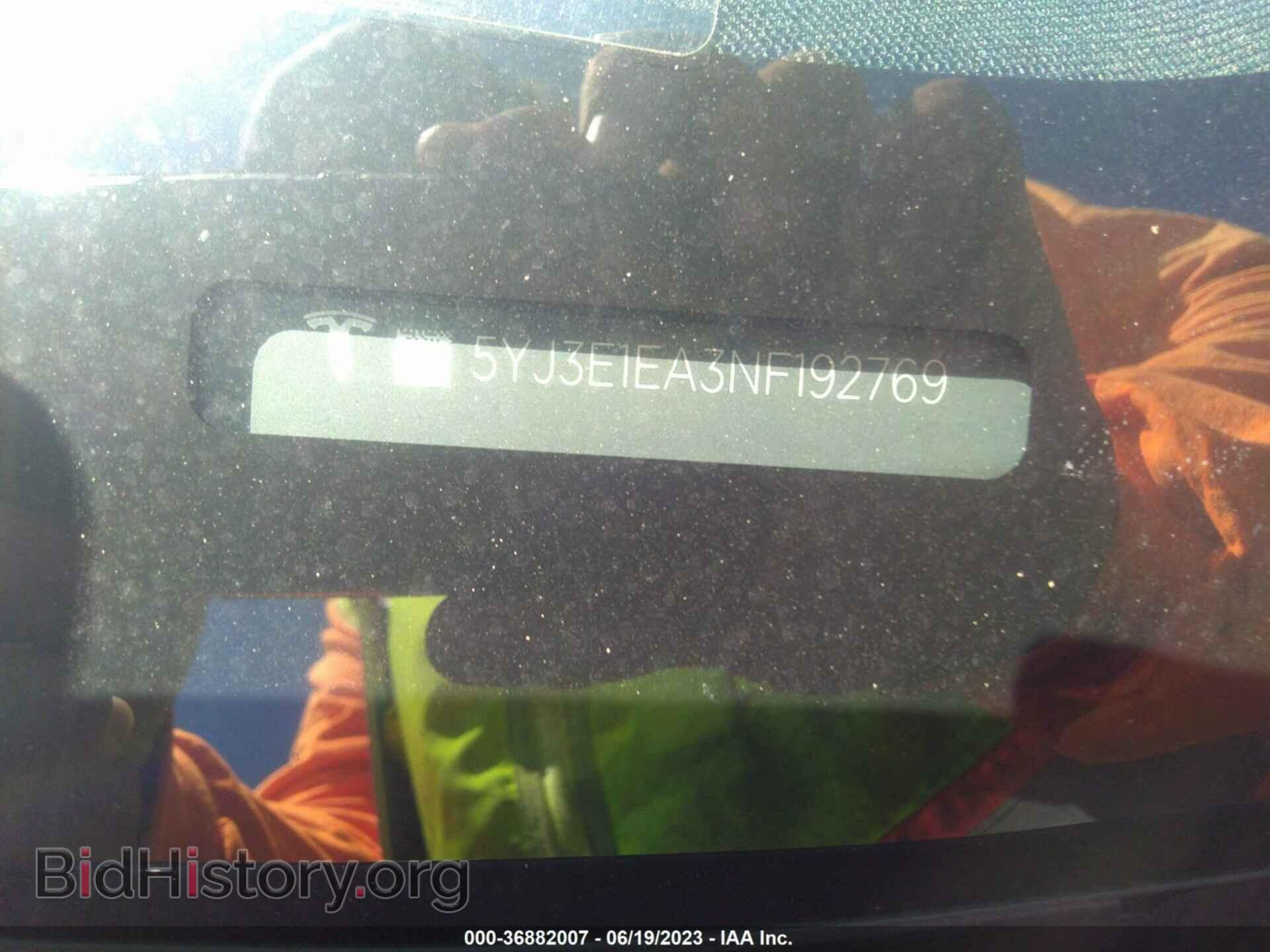 2022 TESLA MODEL 3 - VIN: 5YJ3E1EA3NF192769 - Фото 9