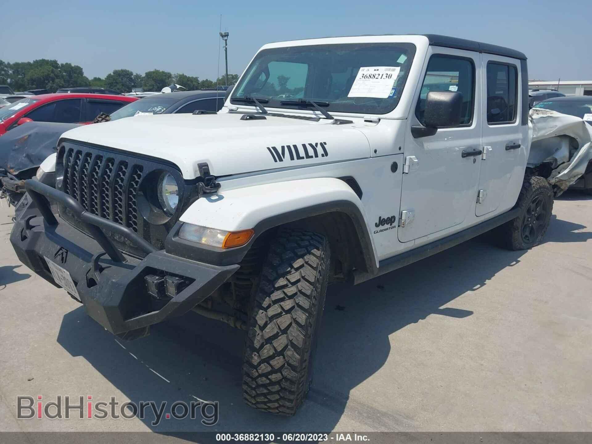 2022 JEEP GLADIATOR - VIN: 1C6HJTAG3NL119817 - Фото 2