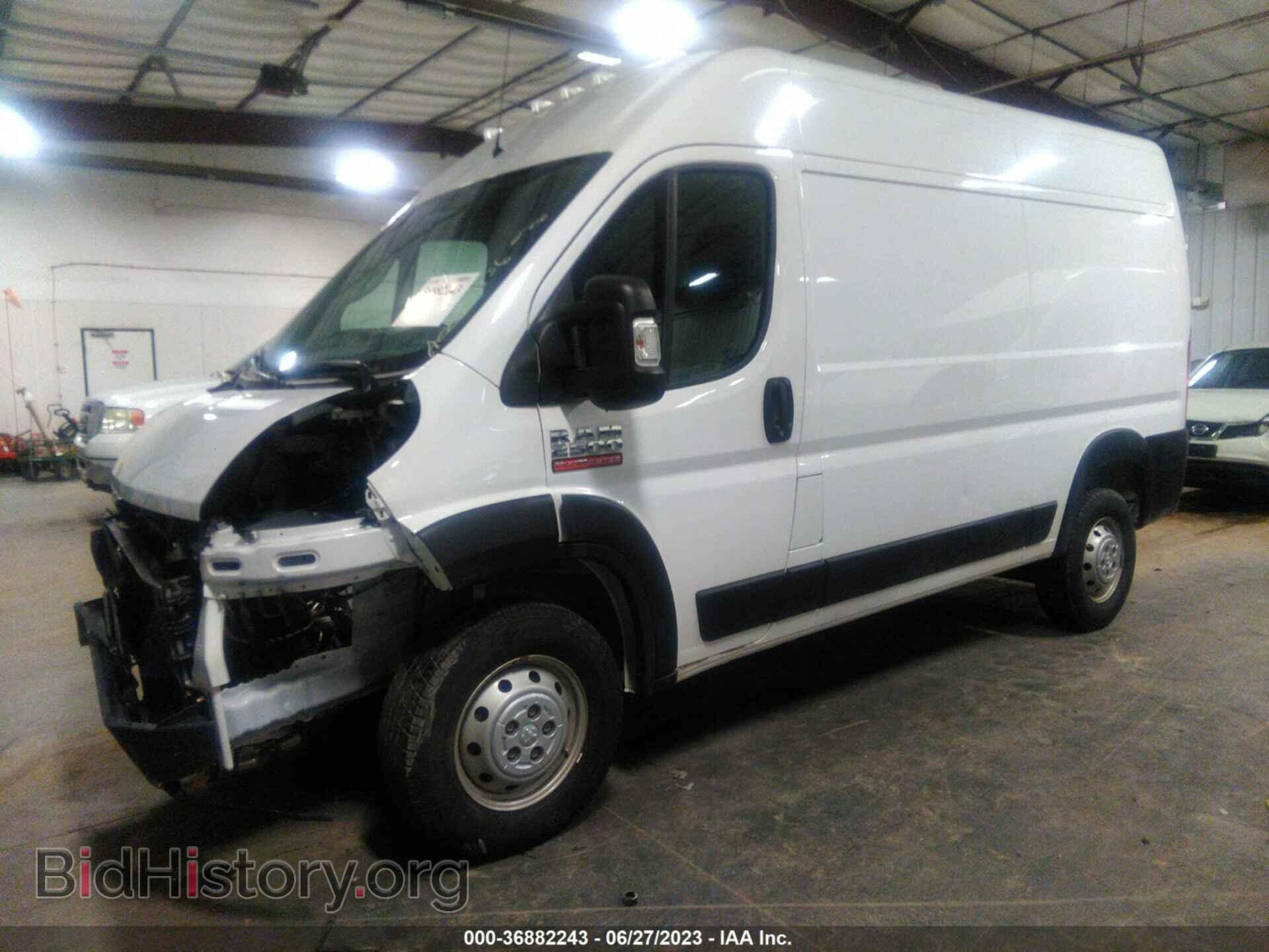 2019 RAM PROMASTER CARGO VAN - VIN: 3C6TRVCG1KE511436 - Фото 2