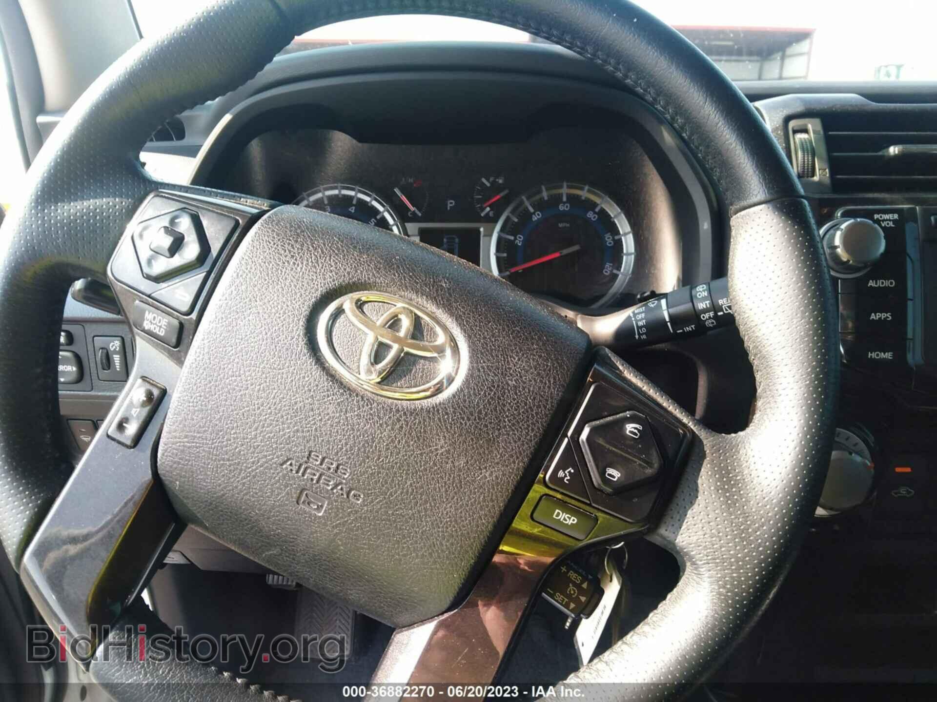 2019 TOYOTA 4RUNNER - VIN: JTEBU5JR1K5661948 - Фото 6
