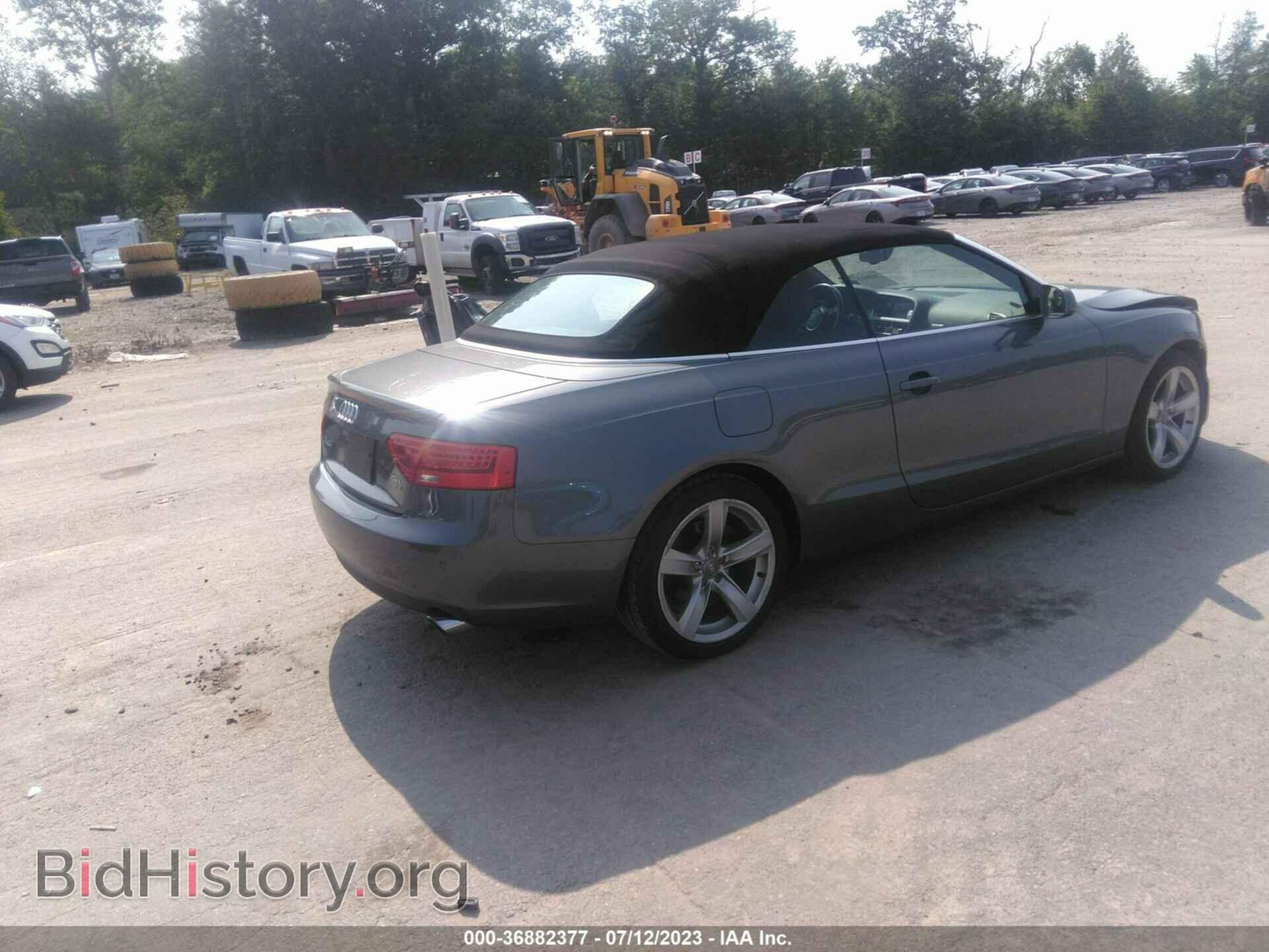 2013 AUDI A5 - VIN: WAULFAFH2DN008850 - Photo 4