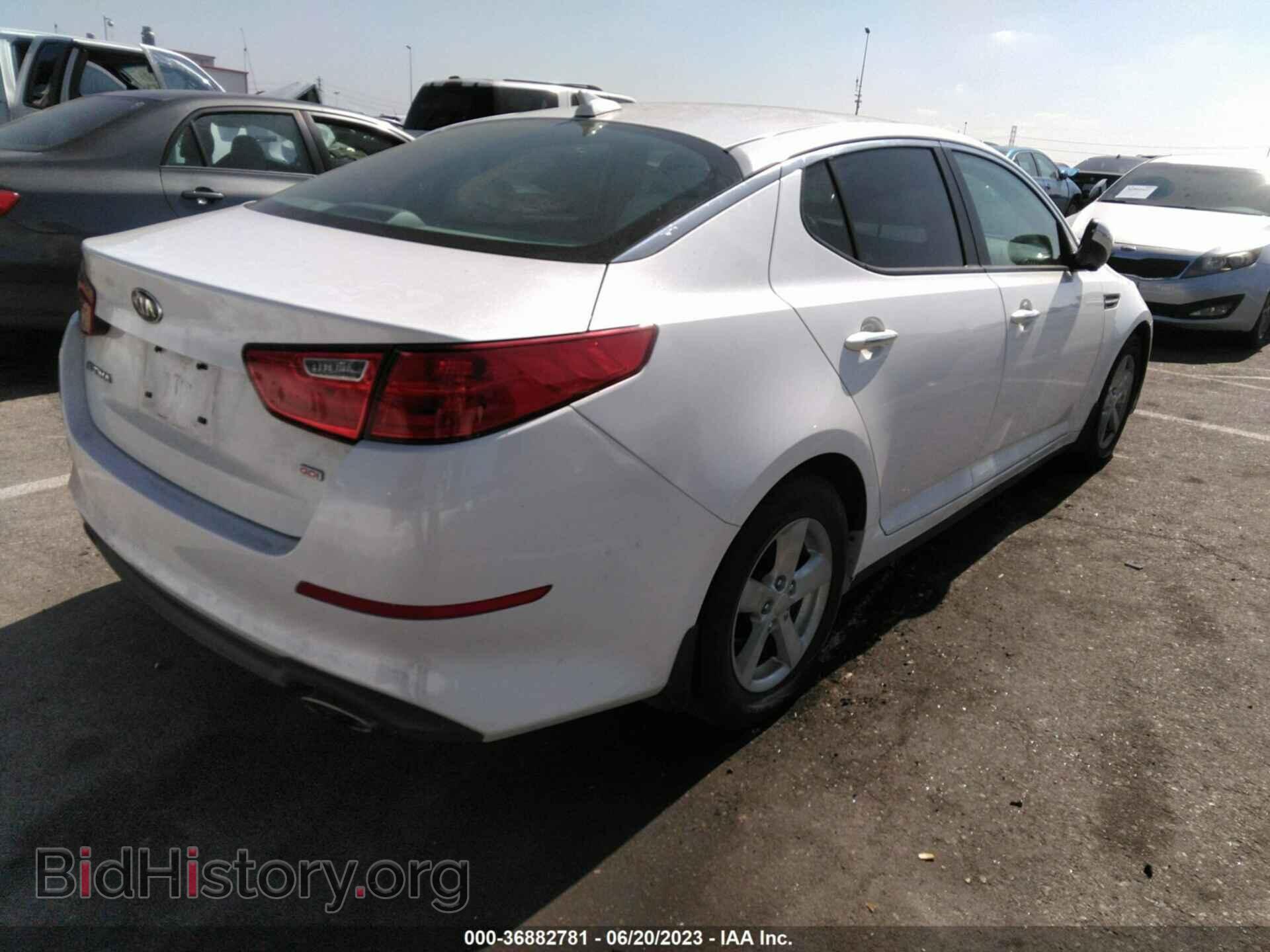 2014 KIA OPTIMA - VIN: KNAGM4A79E5515706 - Photo 4