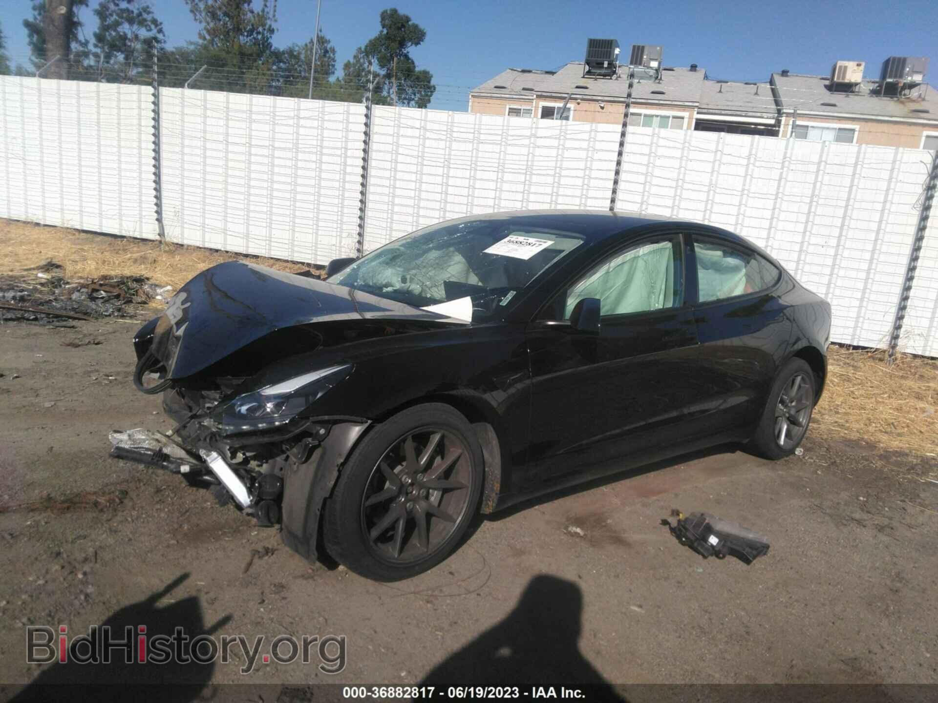 2021 TESLA MODEL 3 - VIN: 5YJ3E1EB0MF002062 - Фото 2