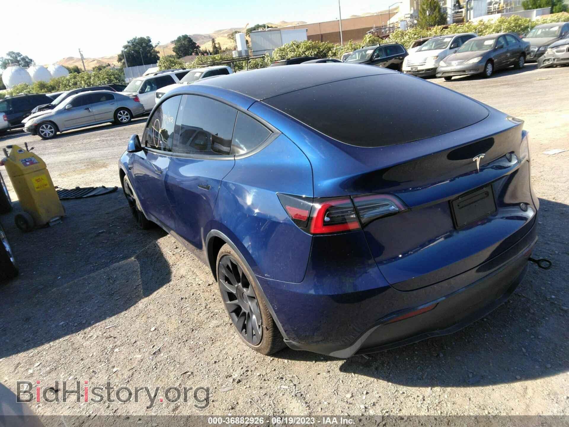 2021 TESLA MODEL Y - VIN: 5YJYGDED1MF132662 - Photo 3