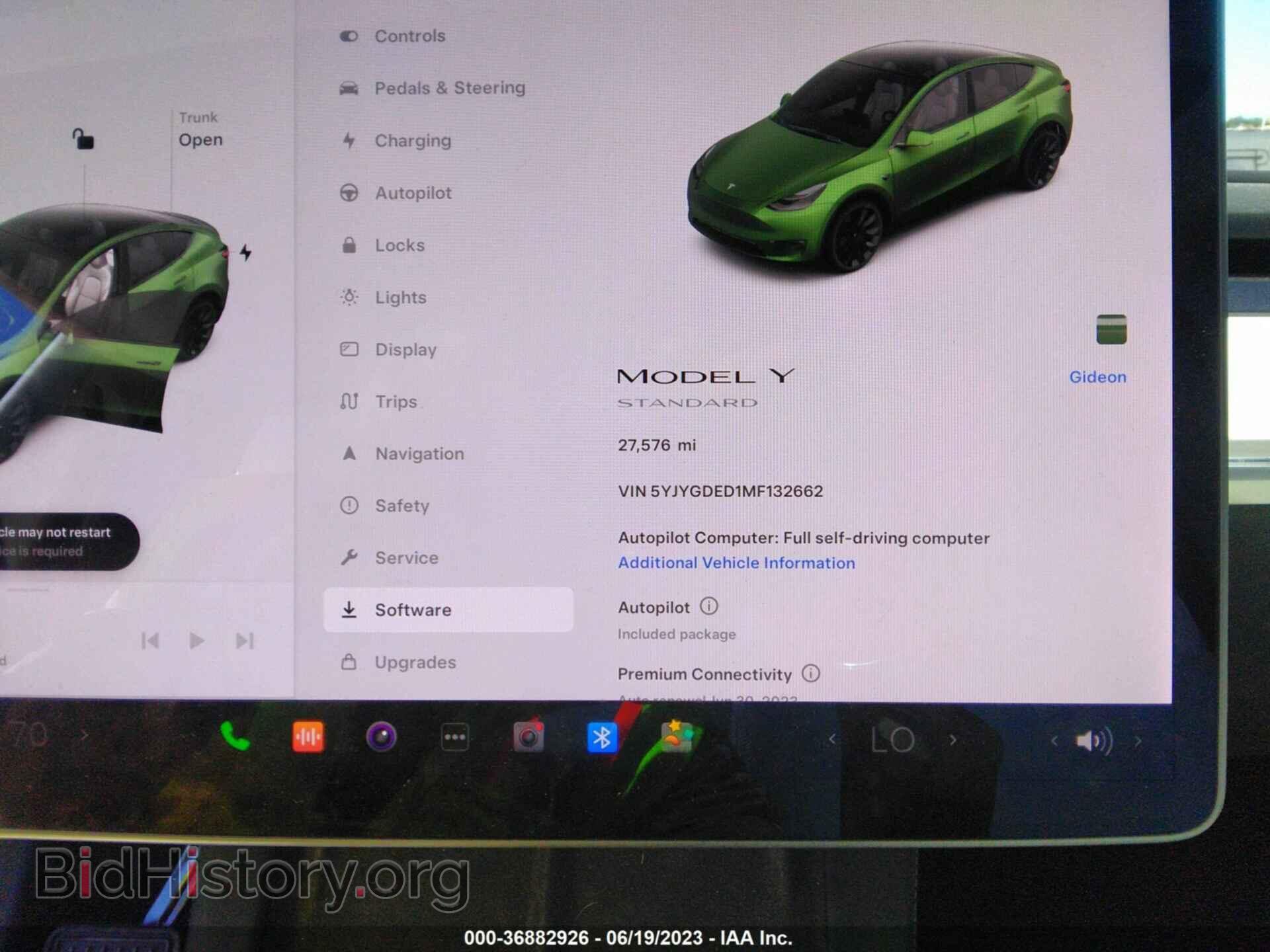 2021 TESLA MODEL Y - VIN: 5YJYGDED1MF132662 - Photo 7