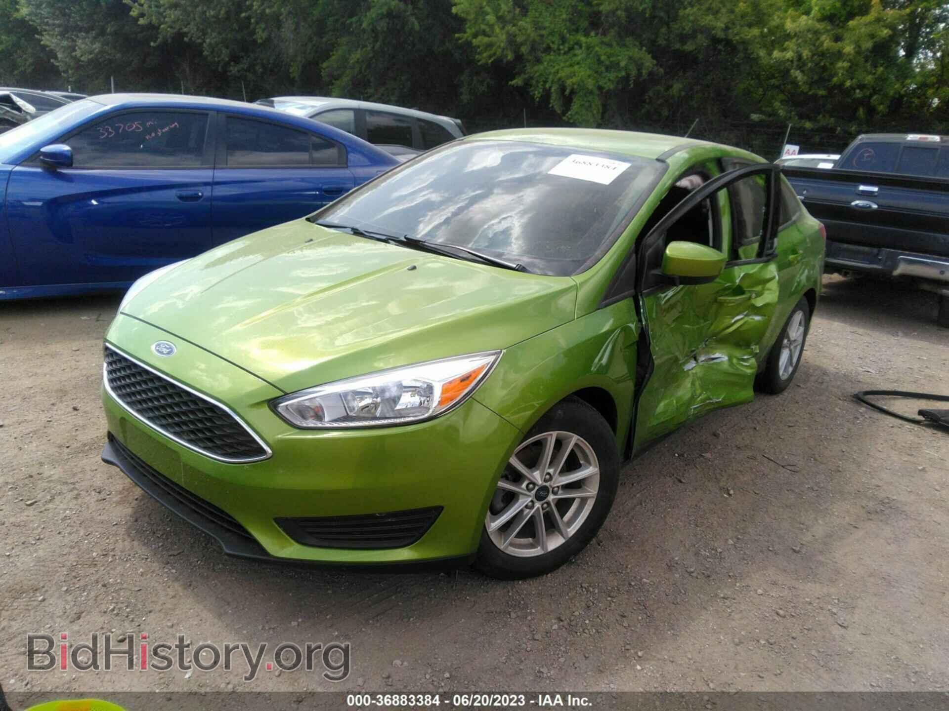 2018 FORD FOCUS - VIN: 1FADP3FE2JL310416 - Фото 2