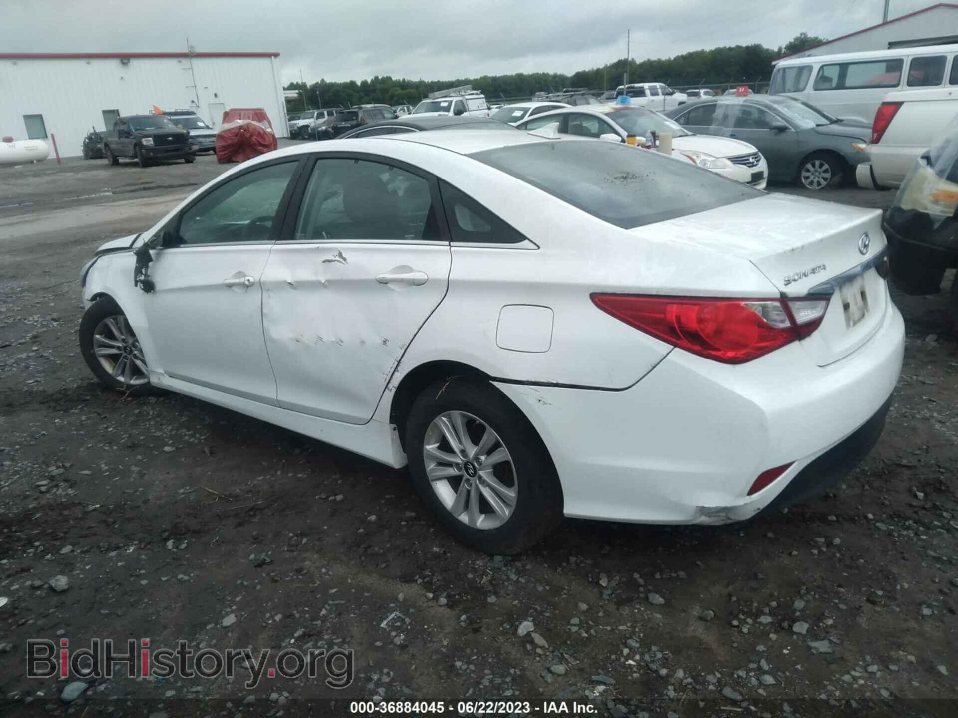 2014 HYUNDAI SONATA - VIN: 5NPEB4AC2EH835320 - Фото 3