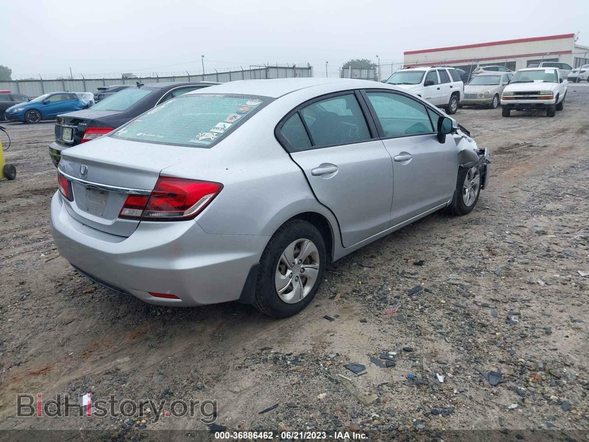 2013 HONDA CIVIC - VIN: 19XFB2F54DE031140 - Photo 4