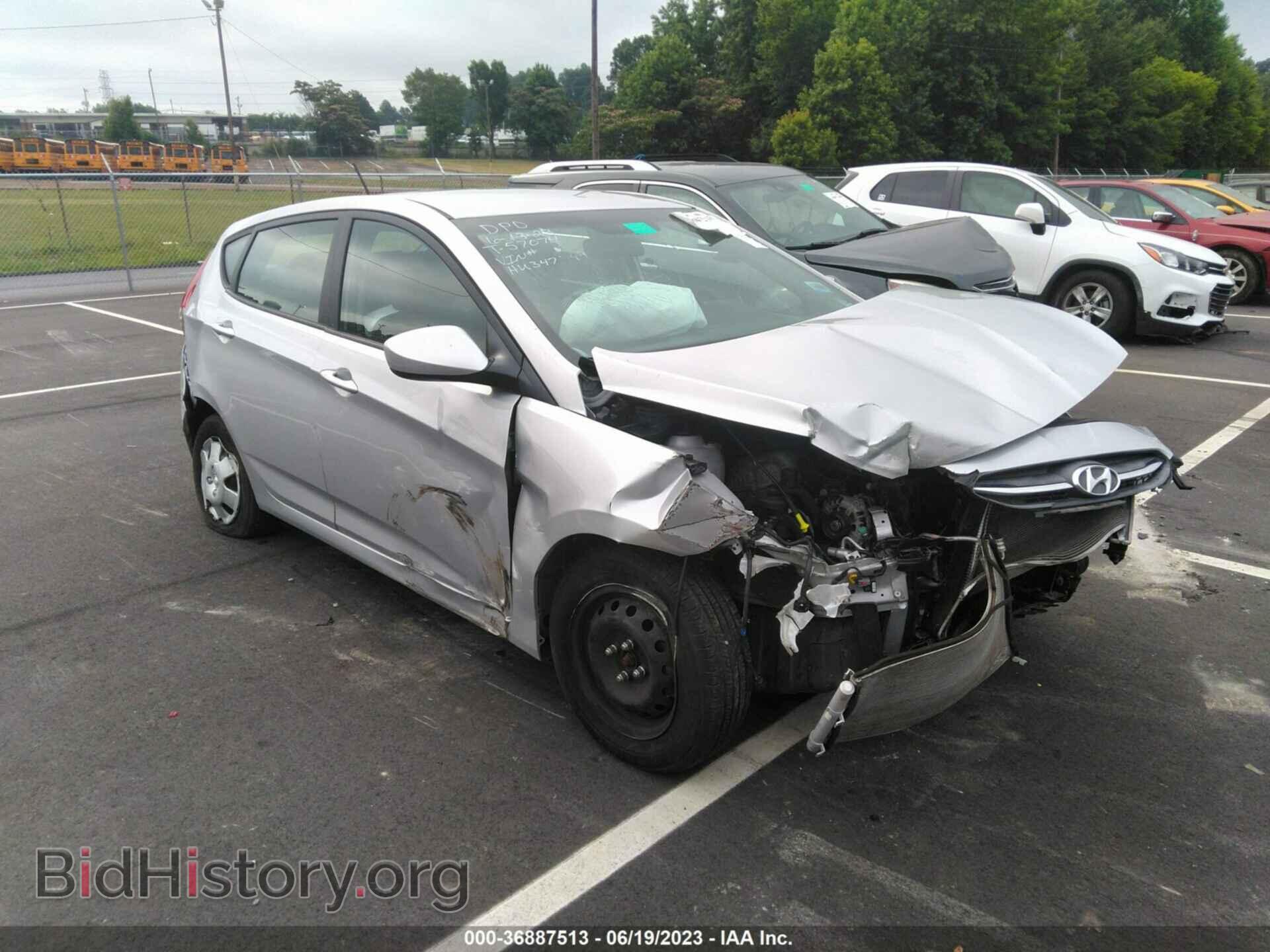 Photo KMHCT5AE5HU347349 - HYUNDAI ACCENT 2017