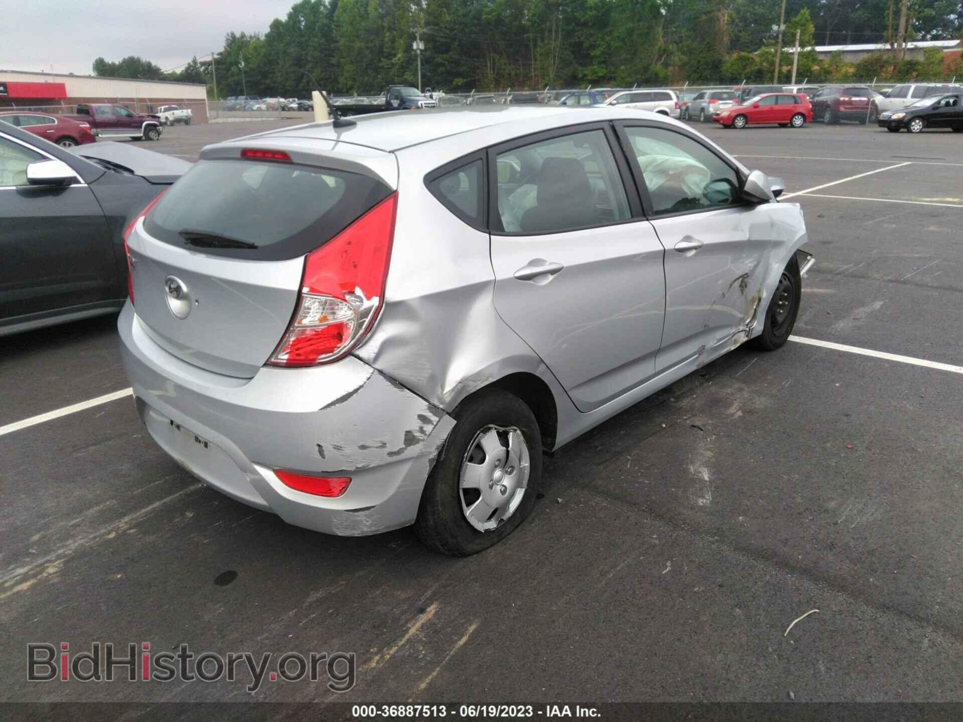 2017 HYUNDAI ACCENT - VIN: KMHCT5AE5HU347349 - Фото 4