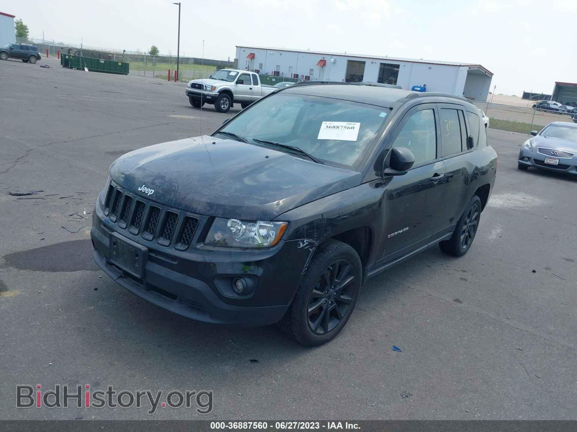 2012 JEEP COMPASS - VIN: 1C4NJDEB3CD698038 - Фото 2