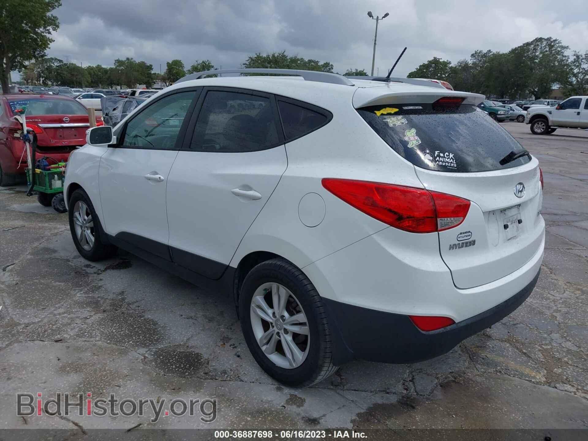 2013 HYUNDAI TUCSON - VIN: KM8JU3AC4DU760896 - Фото 3