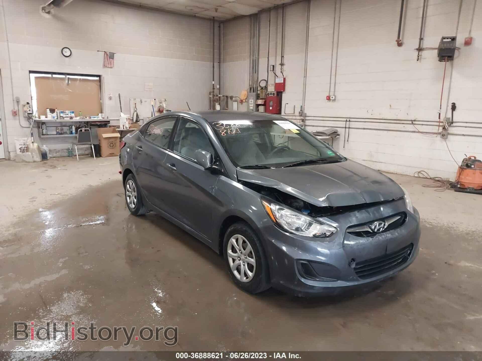 Photo KMHCT4AE1DU357817 - HYUNDAI ACCENT 2013